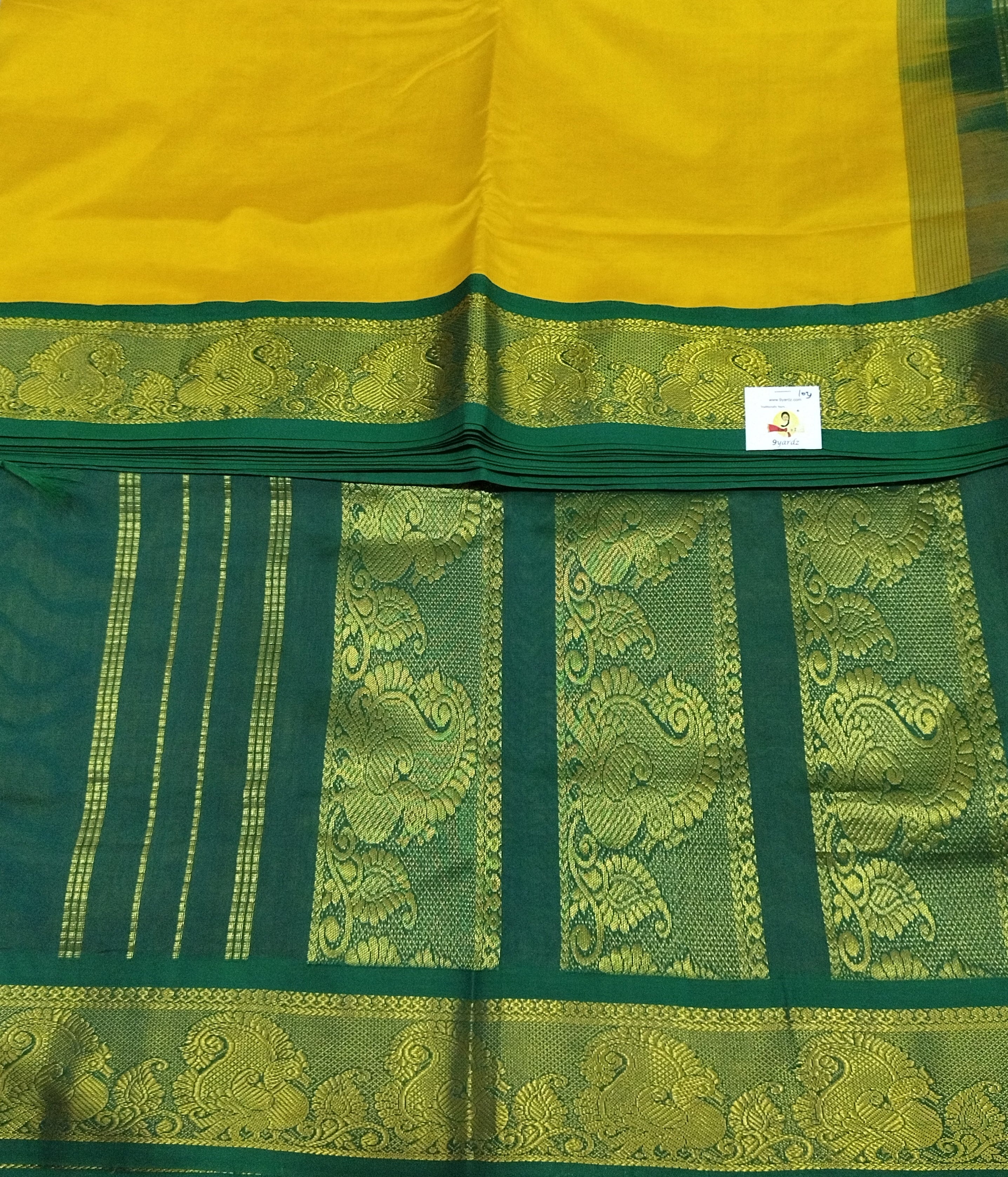 Semi Silk cotton Korvai Madisar