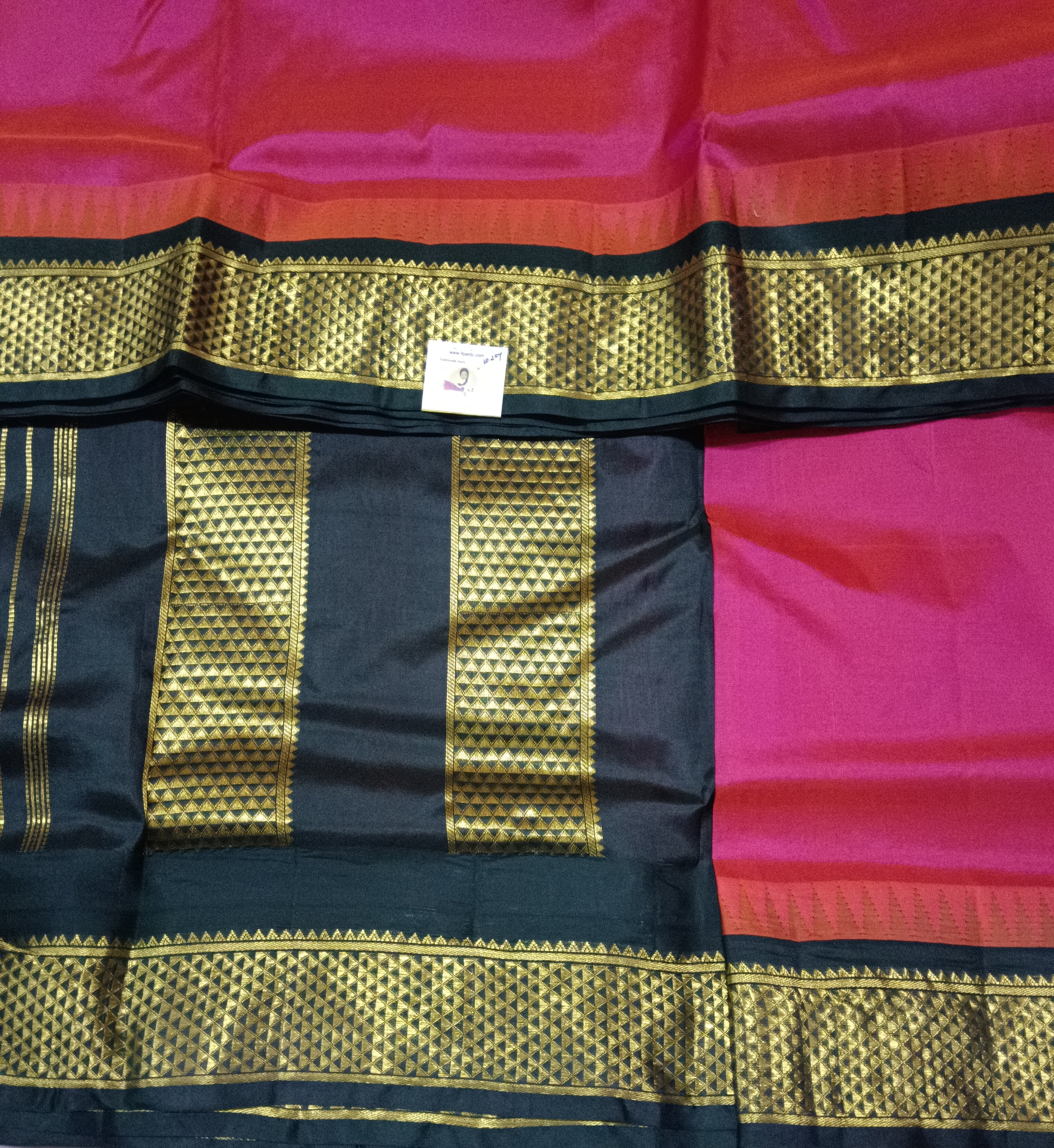 Pure silk 10.25yardz