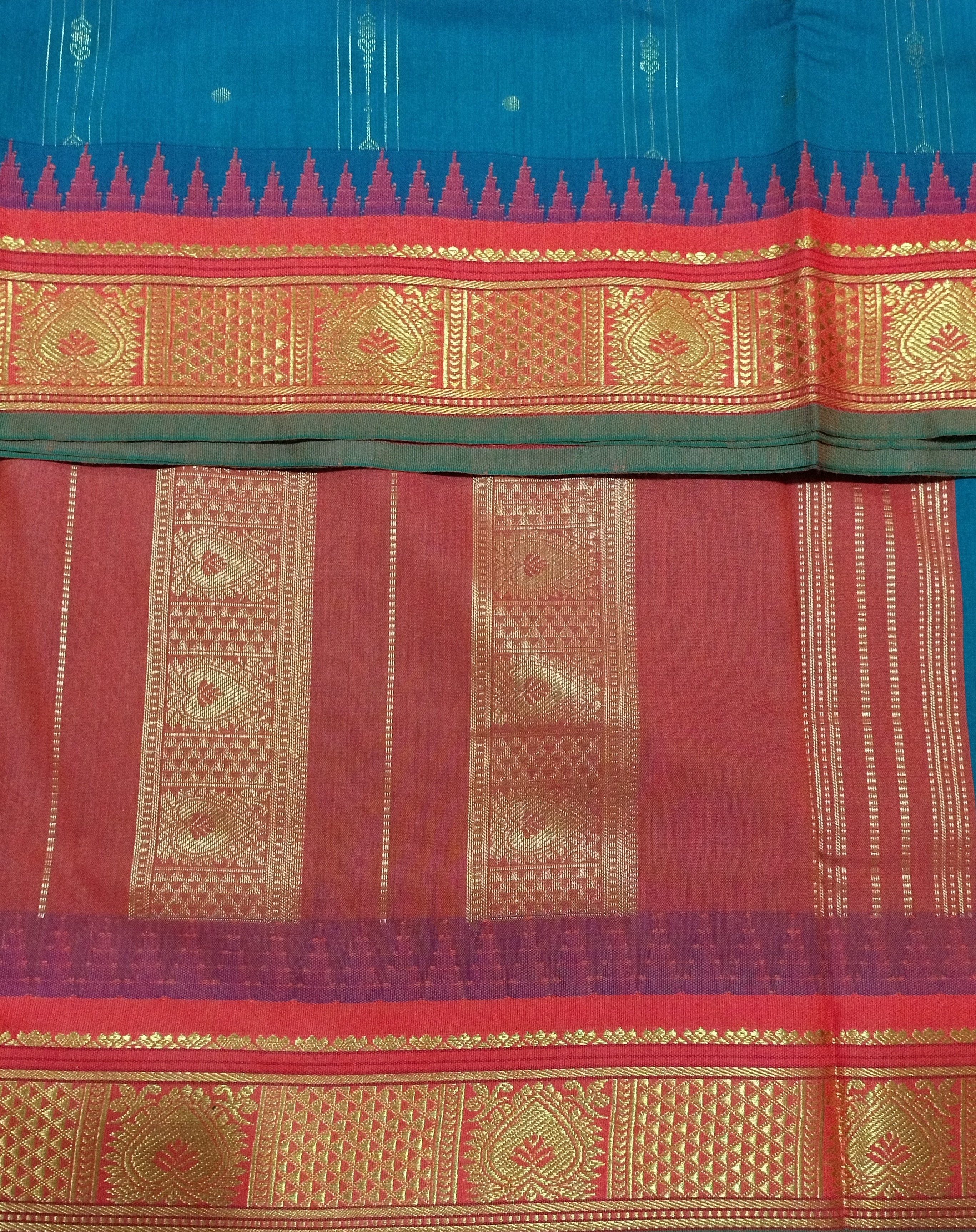 Akshaya cotton 10.25 yards madisar