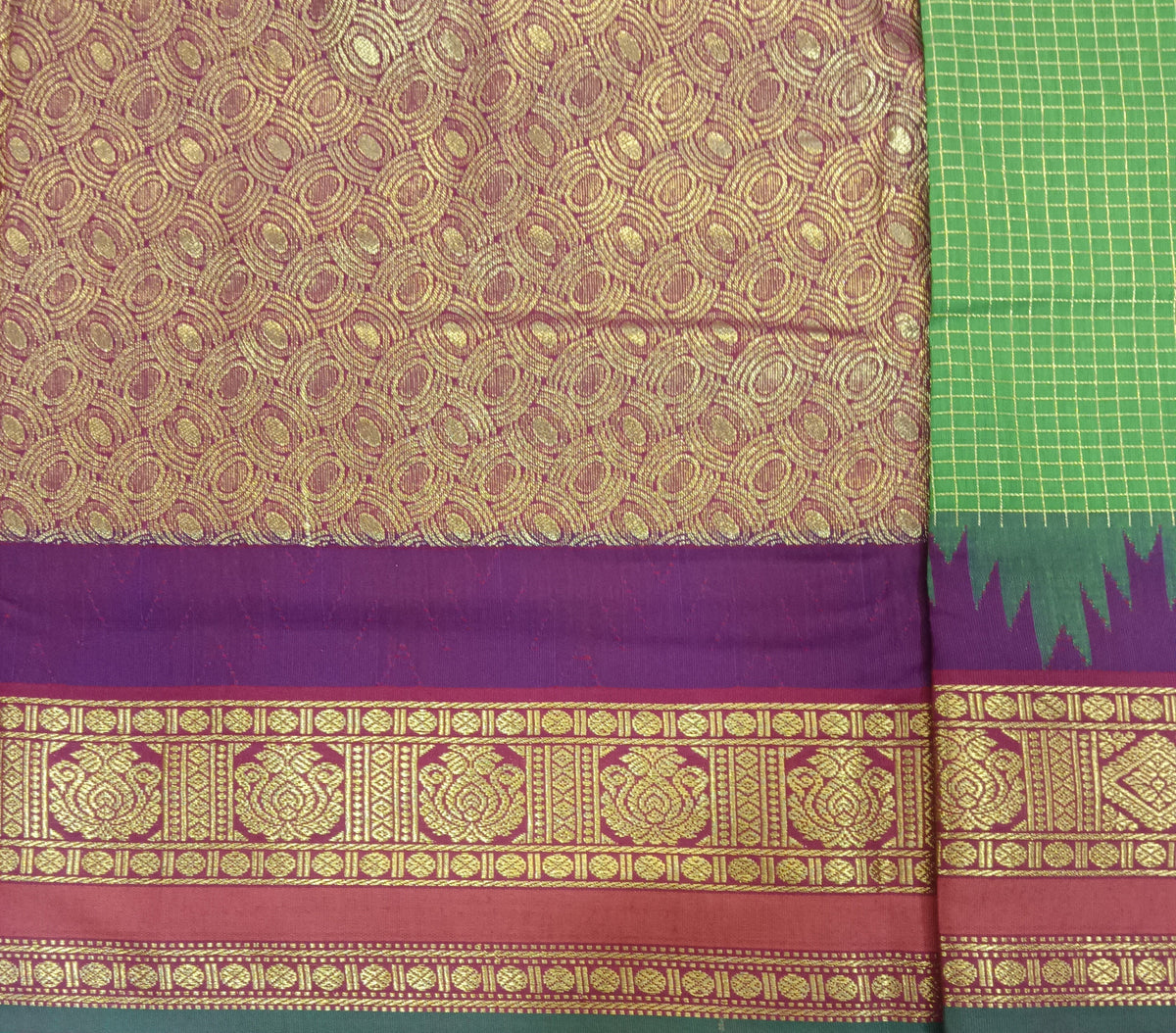 Akshaya cotton 10.25 yards madisar