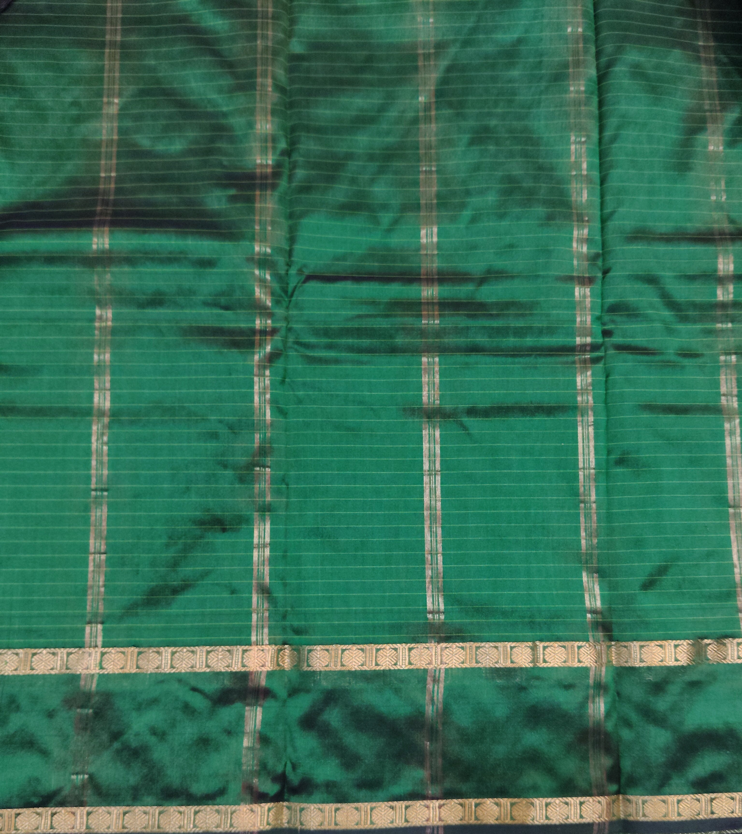 China silk checked 6Yards