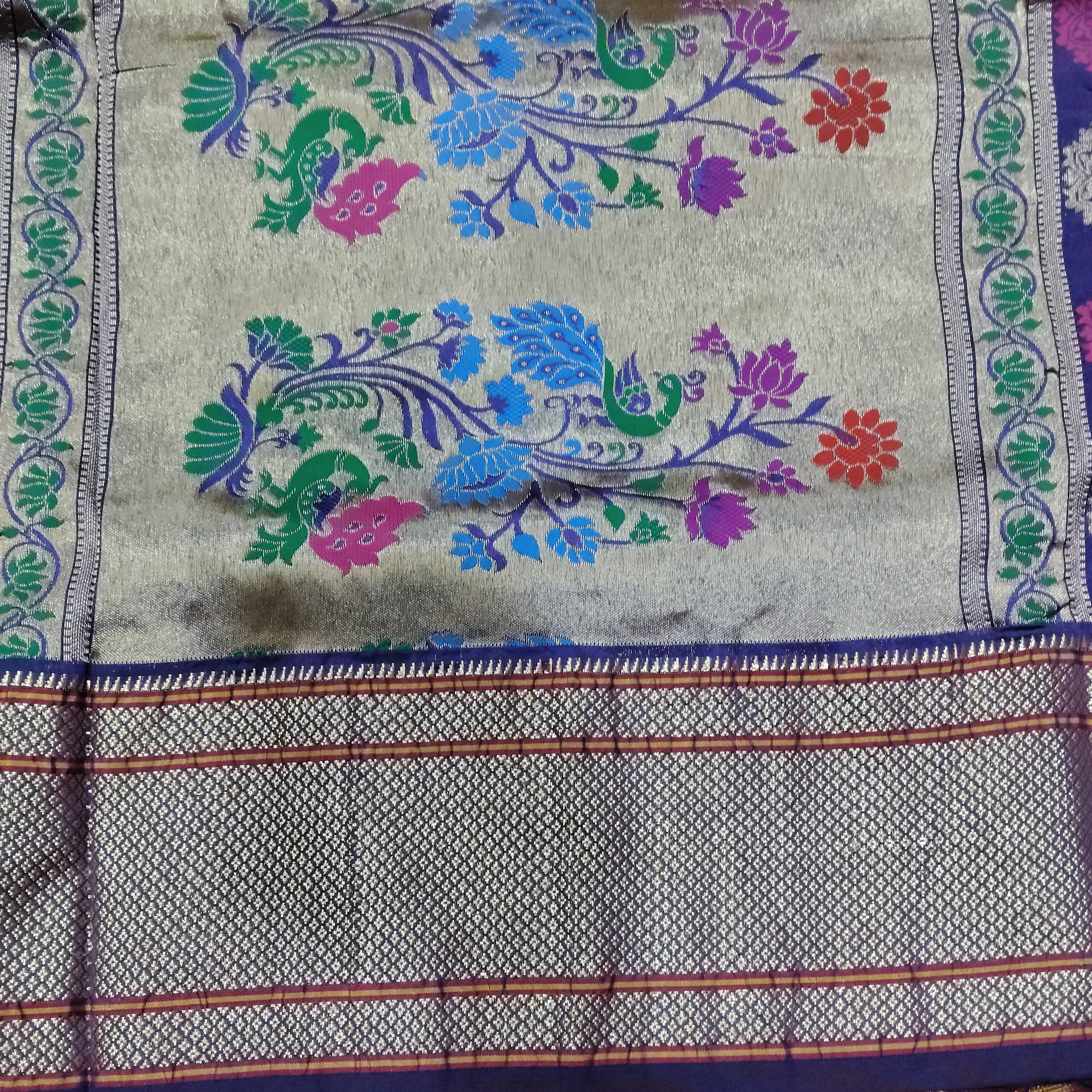 Paithani Art Silk Madisar