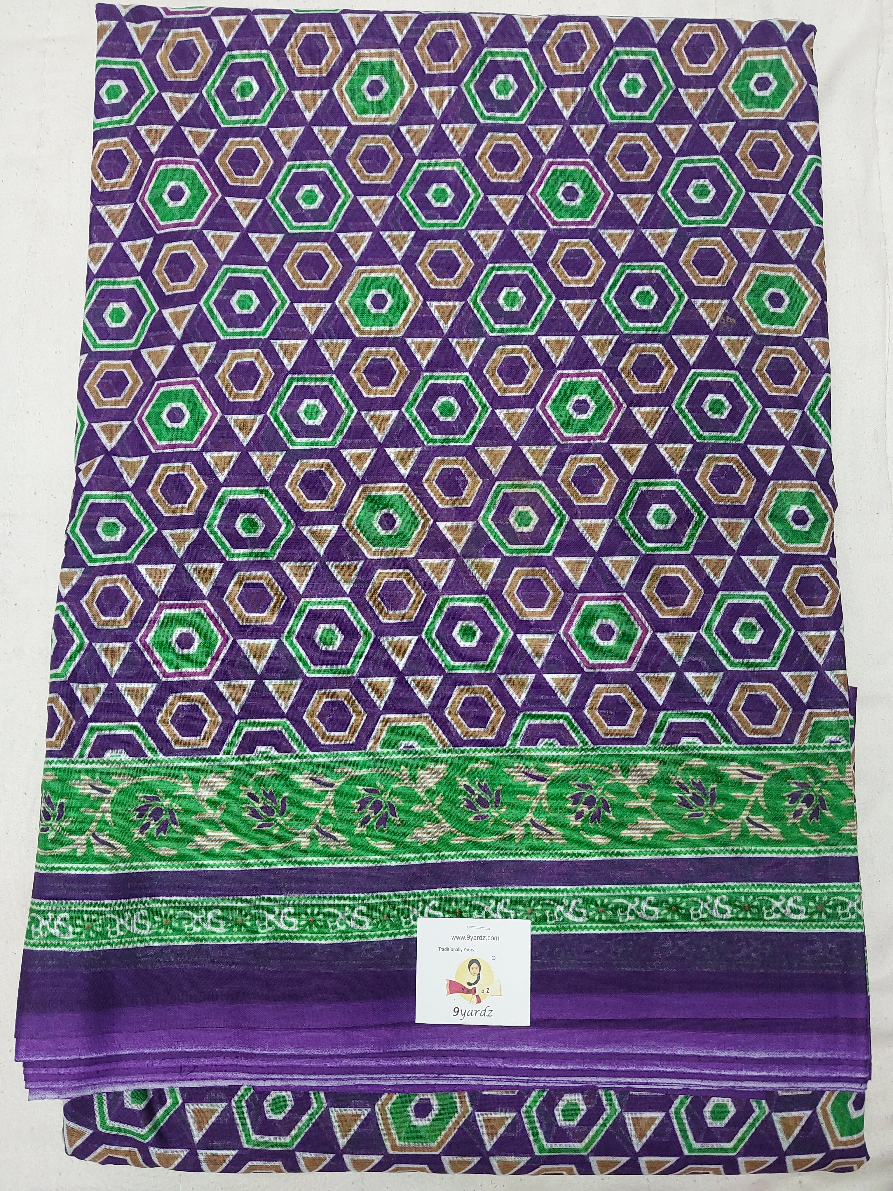 Erode cotton 10.5 yards madisar