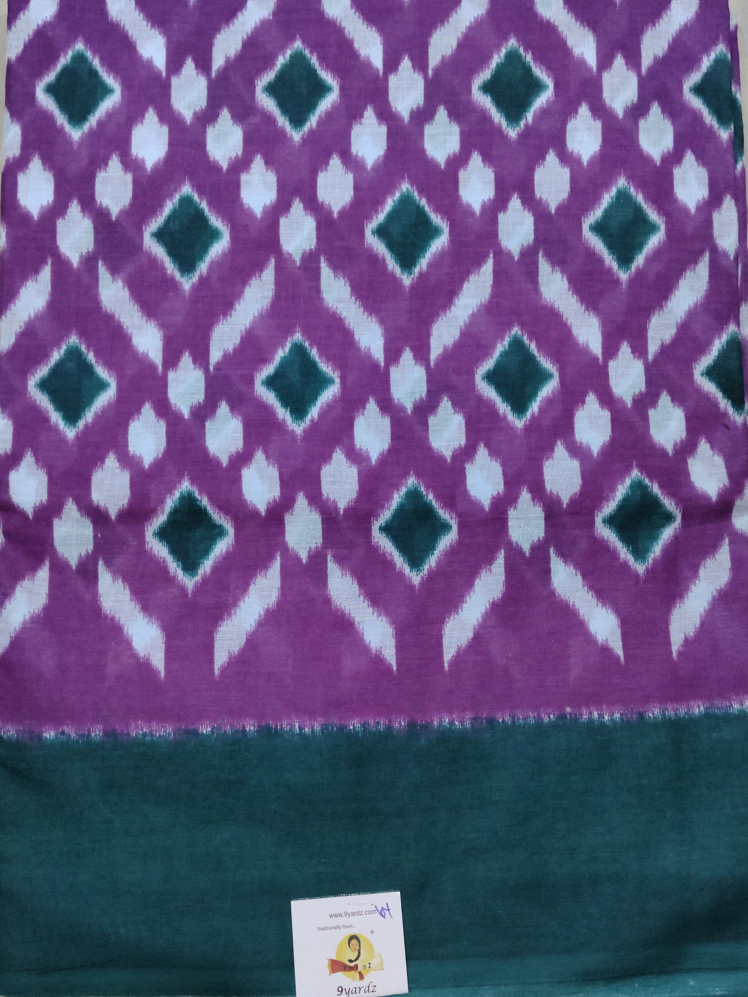 Soft Cotton Bathik saree 6yardz