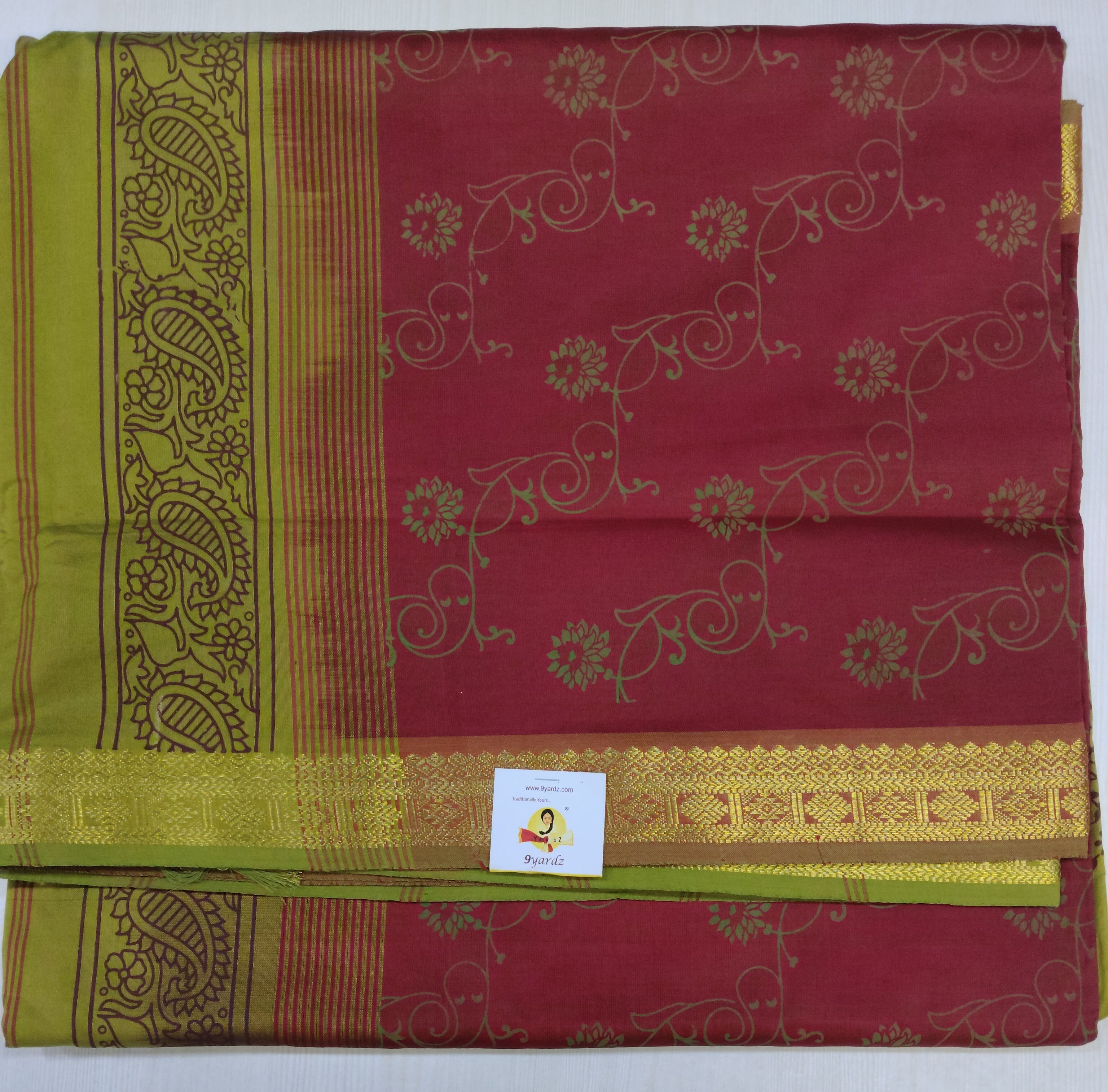 Semi Silk cotton printed Madisar