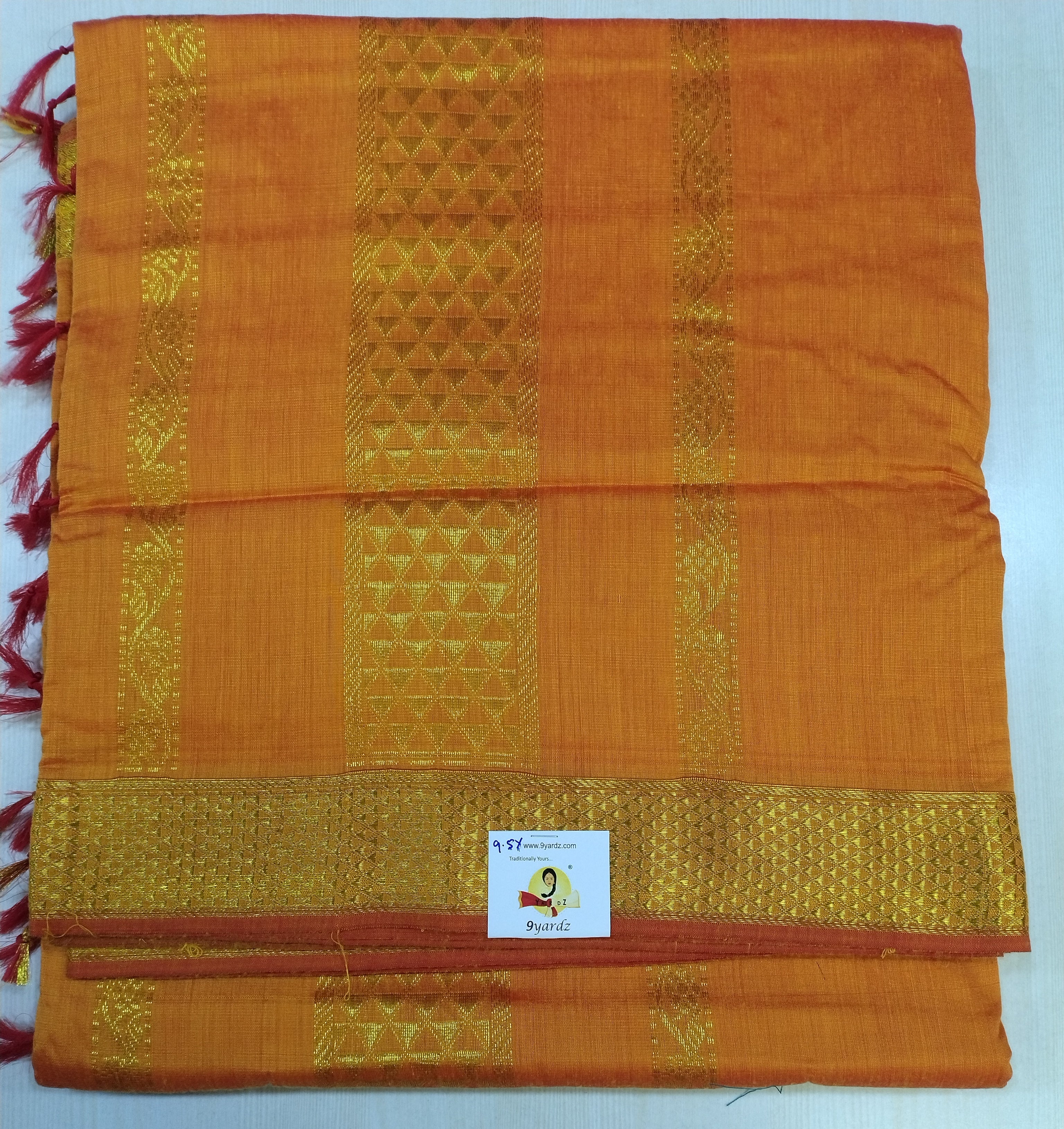 Kalyani Cotton  9.5 yardz