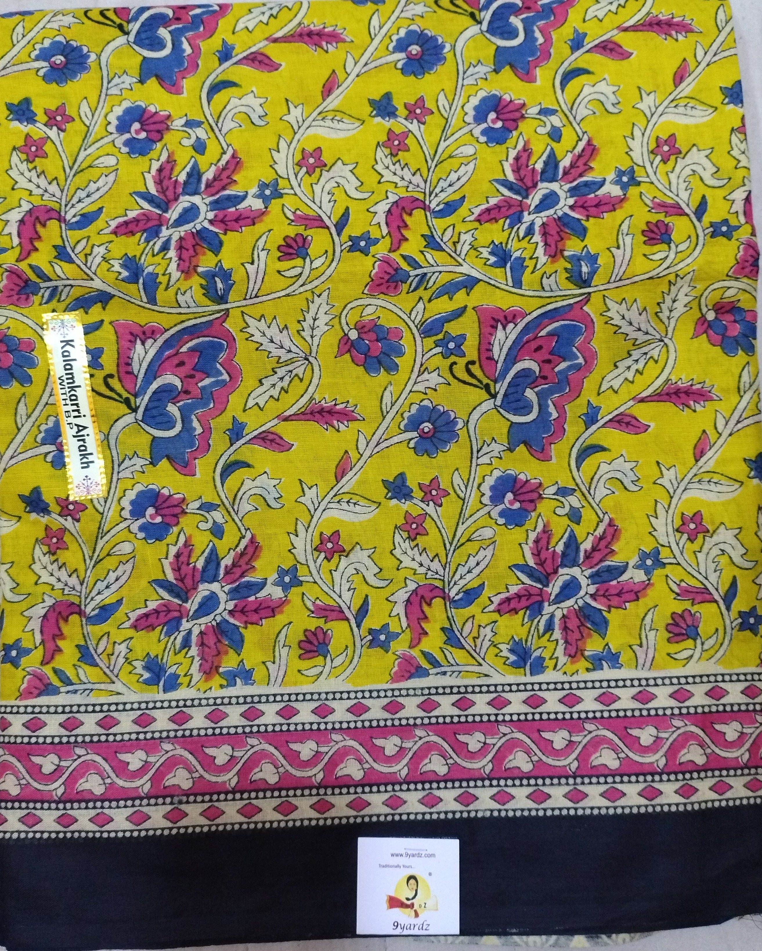 Soft Cotton Bathik saree 6yardz