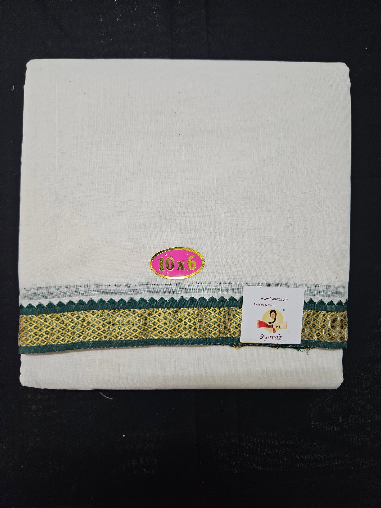 Nagari Cotton Dhothi 10*6