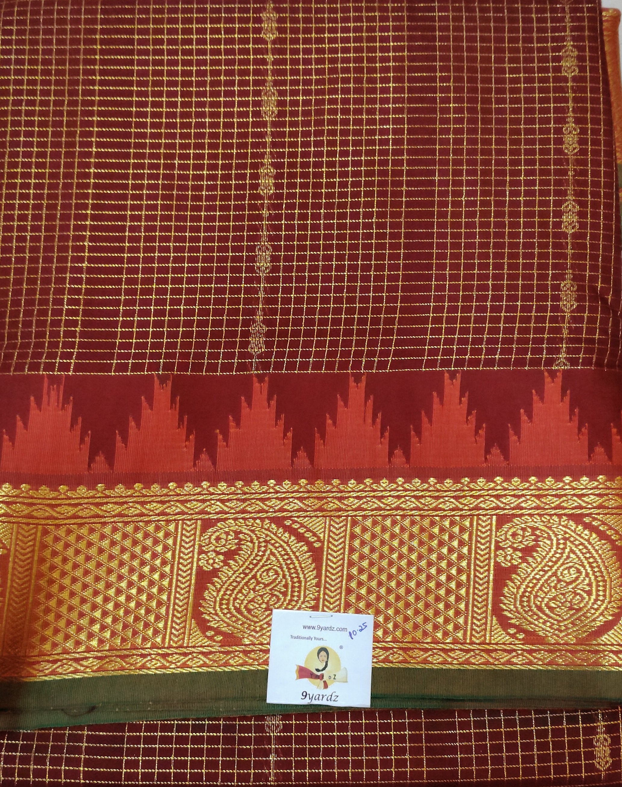 Akshaya cotton 10.25 yards madisar