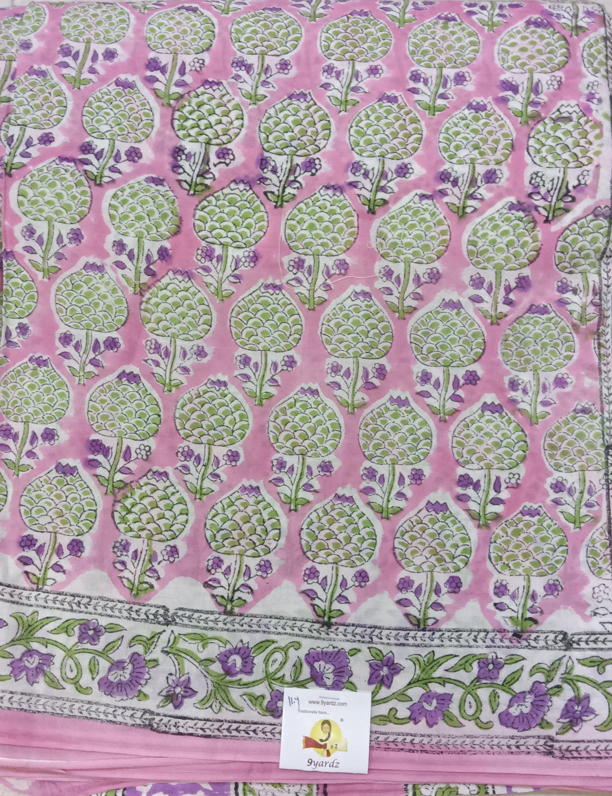 Baag/soft cotton Madisar 11 yards