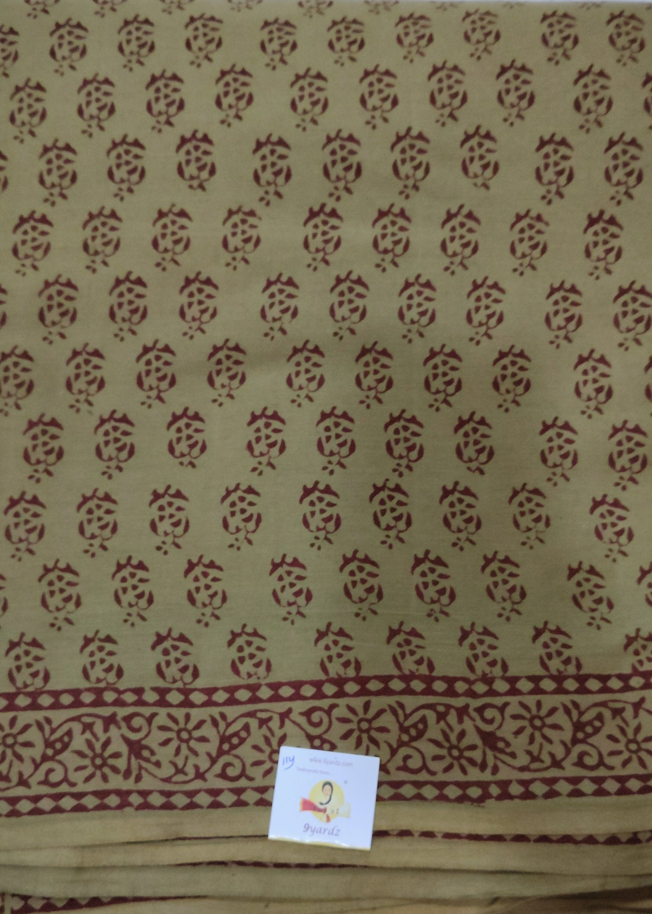 Baag/soft cotton Madisar 11 yards