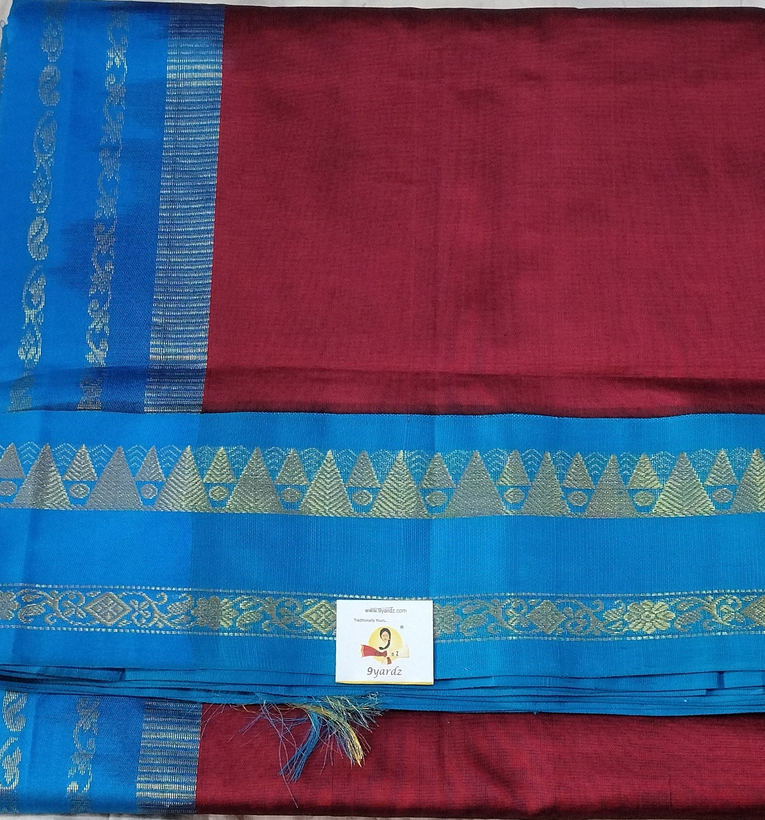 Semi Silk cotton Korvai Madisar