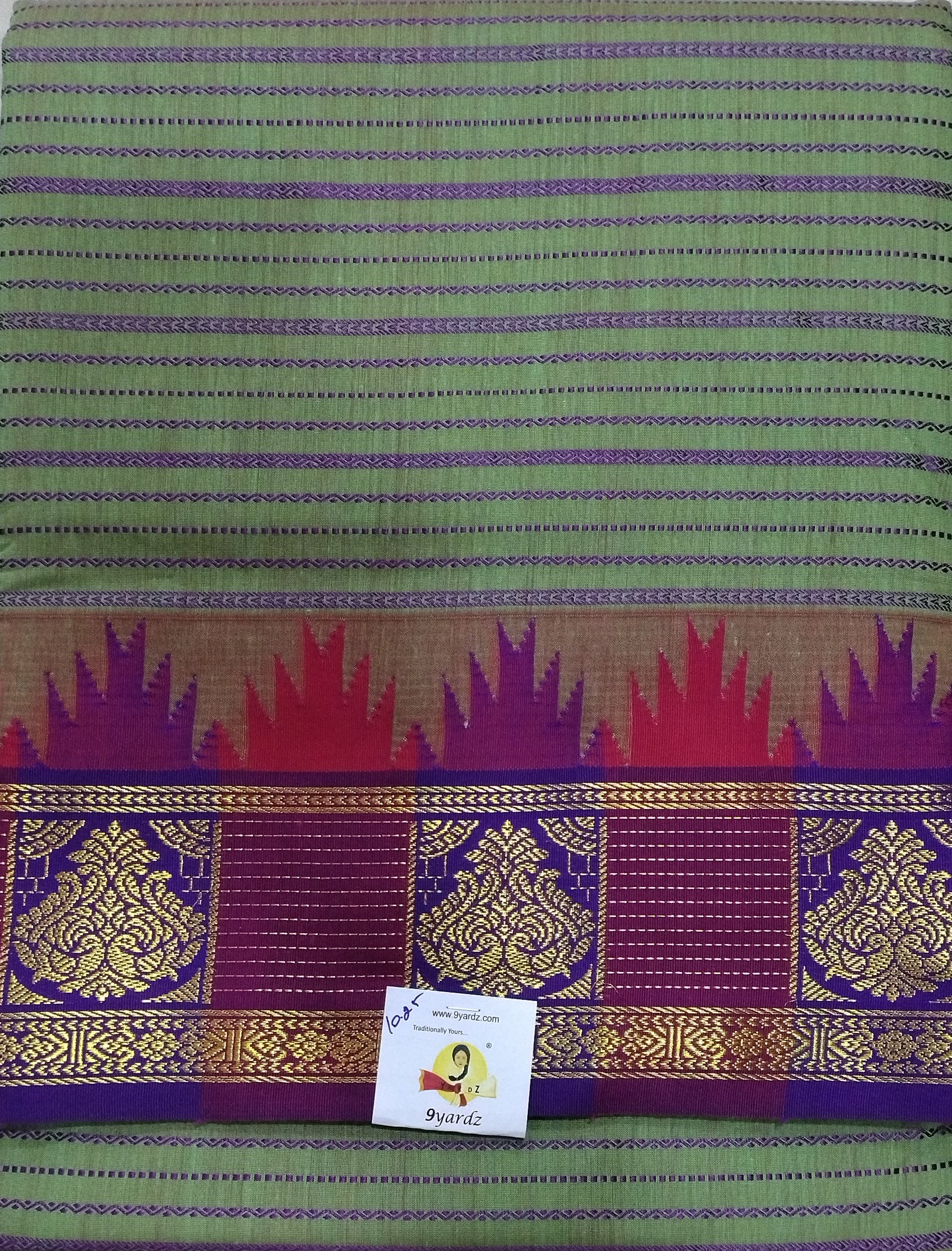 Akshaya cotton 10.25 yards madisar