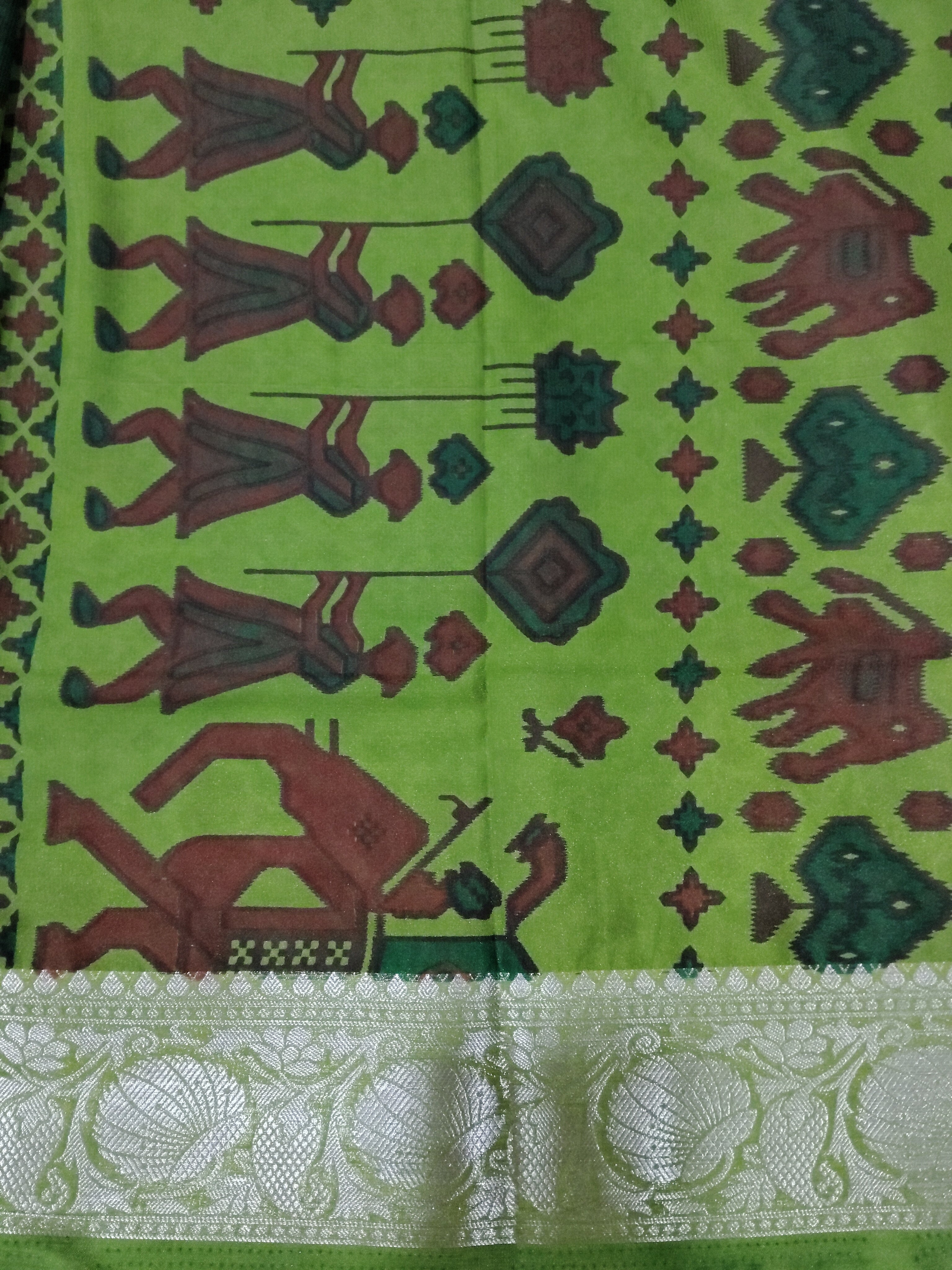Printed Silk 9.5yards