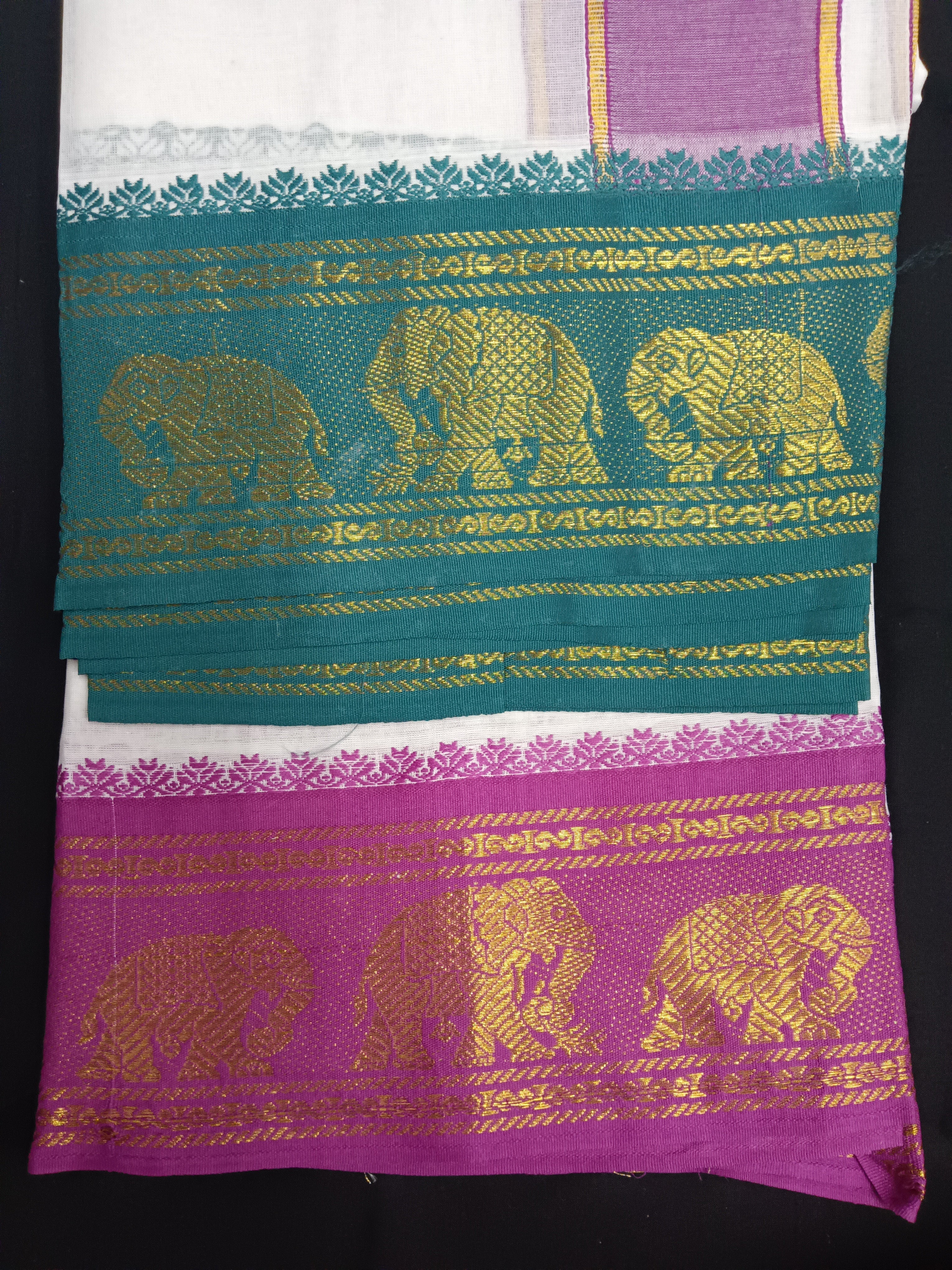 Cotton Dhothi Jacquard 9*5