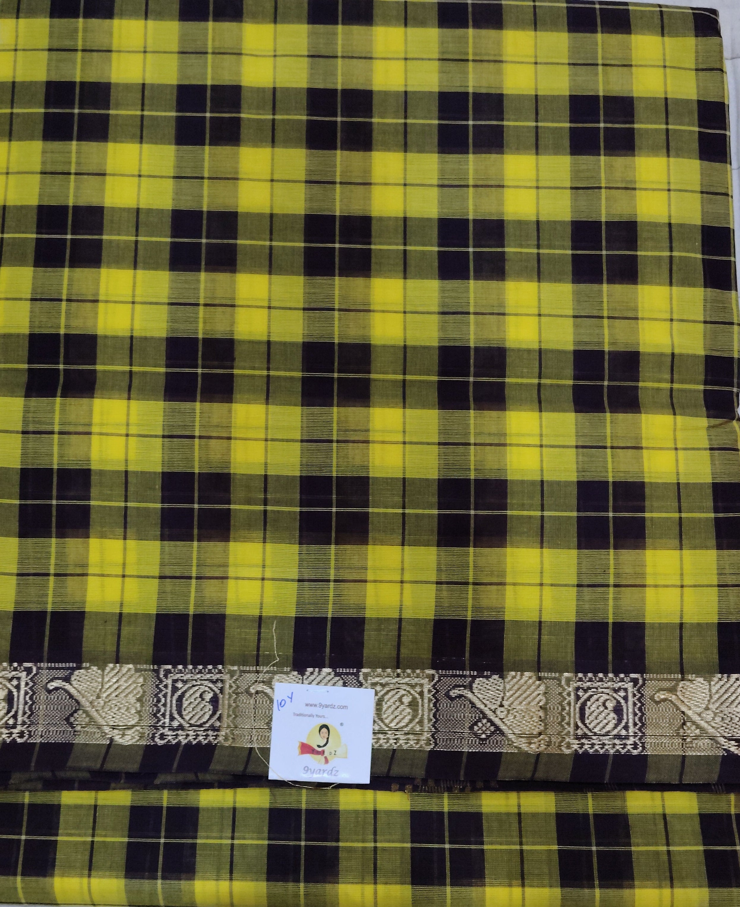 Chettinadu / Karaikudi cotton 10. yards madisar