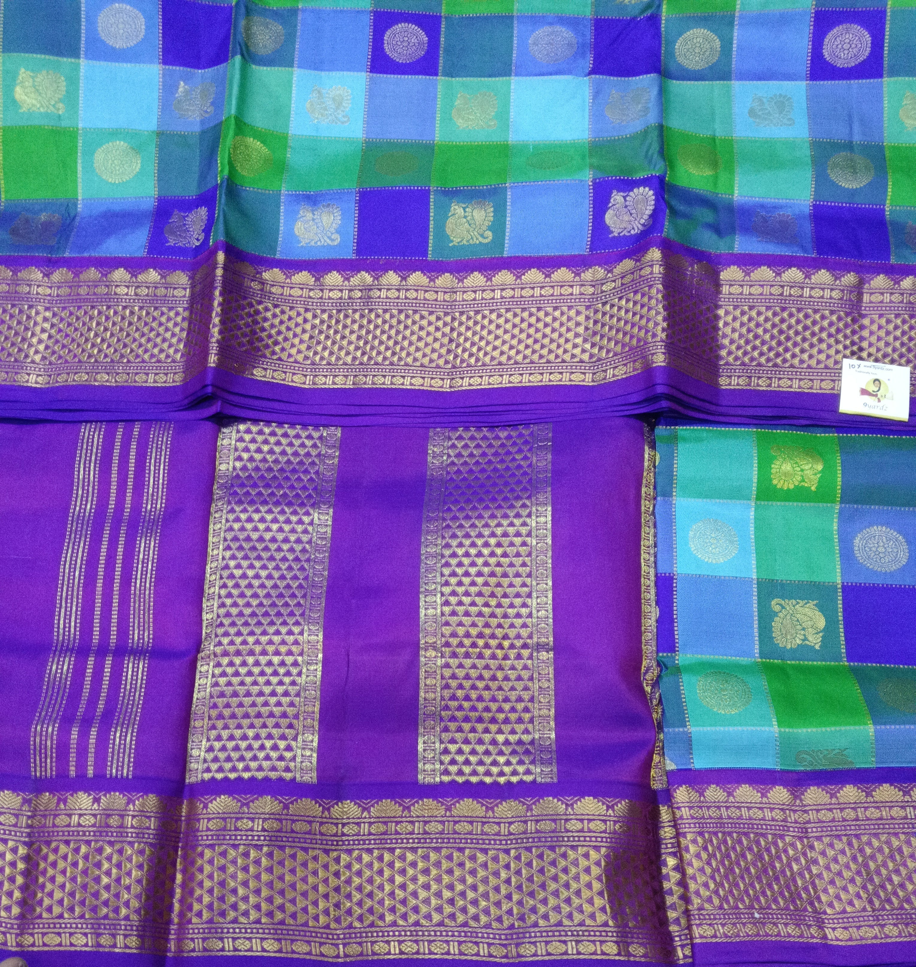 Pure silk madisar 10yards