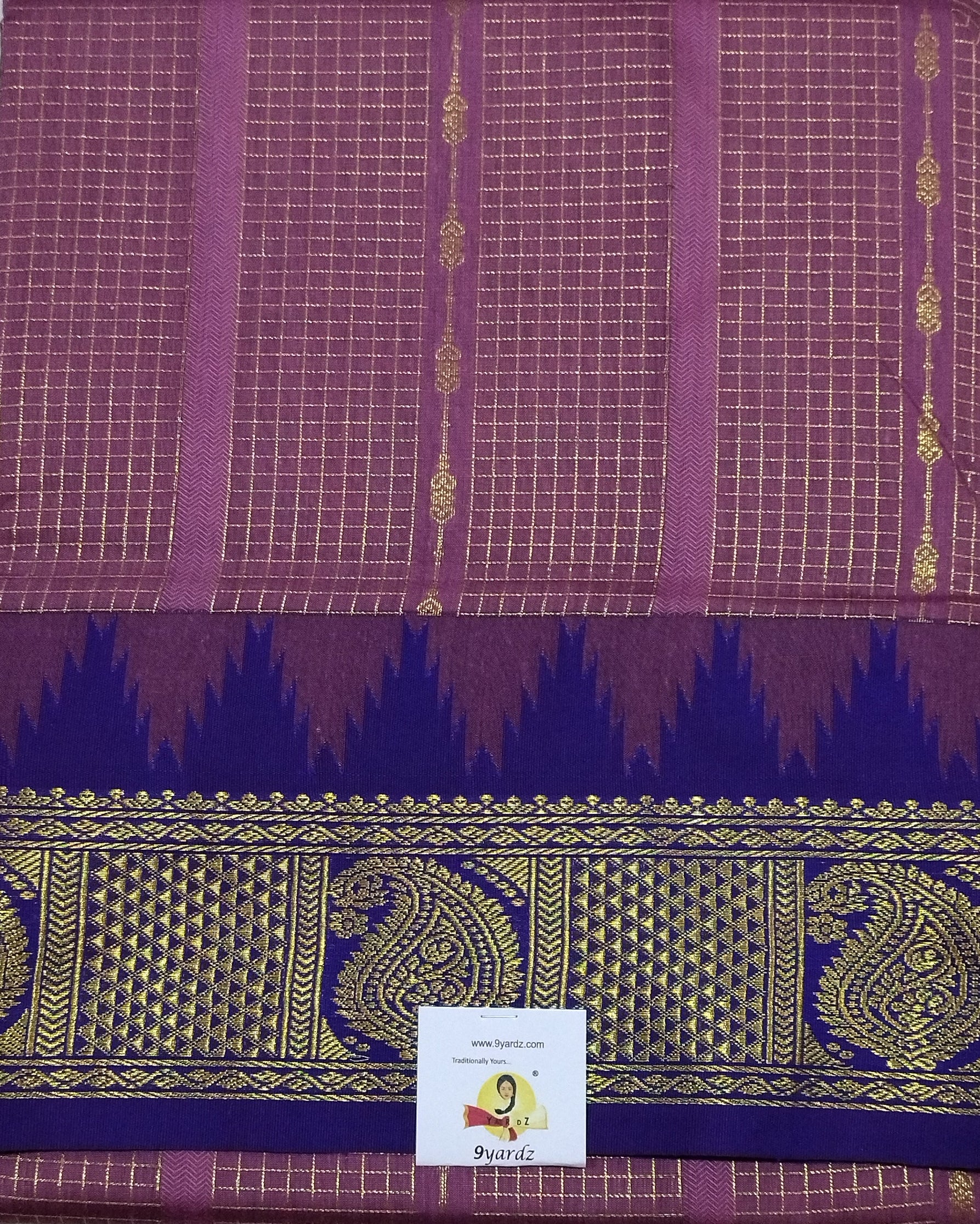 Akshaya cotton 10.25 yards madisar