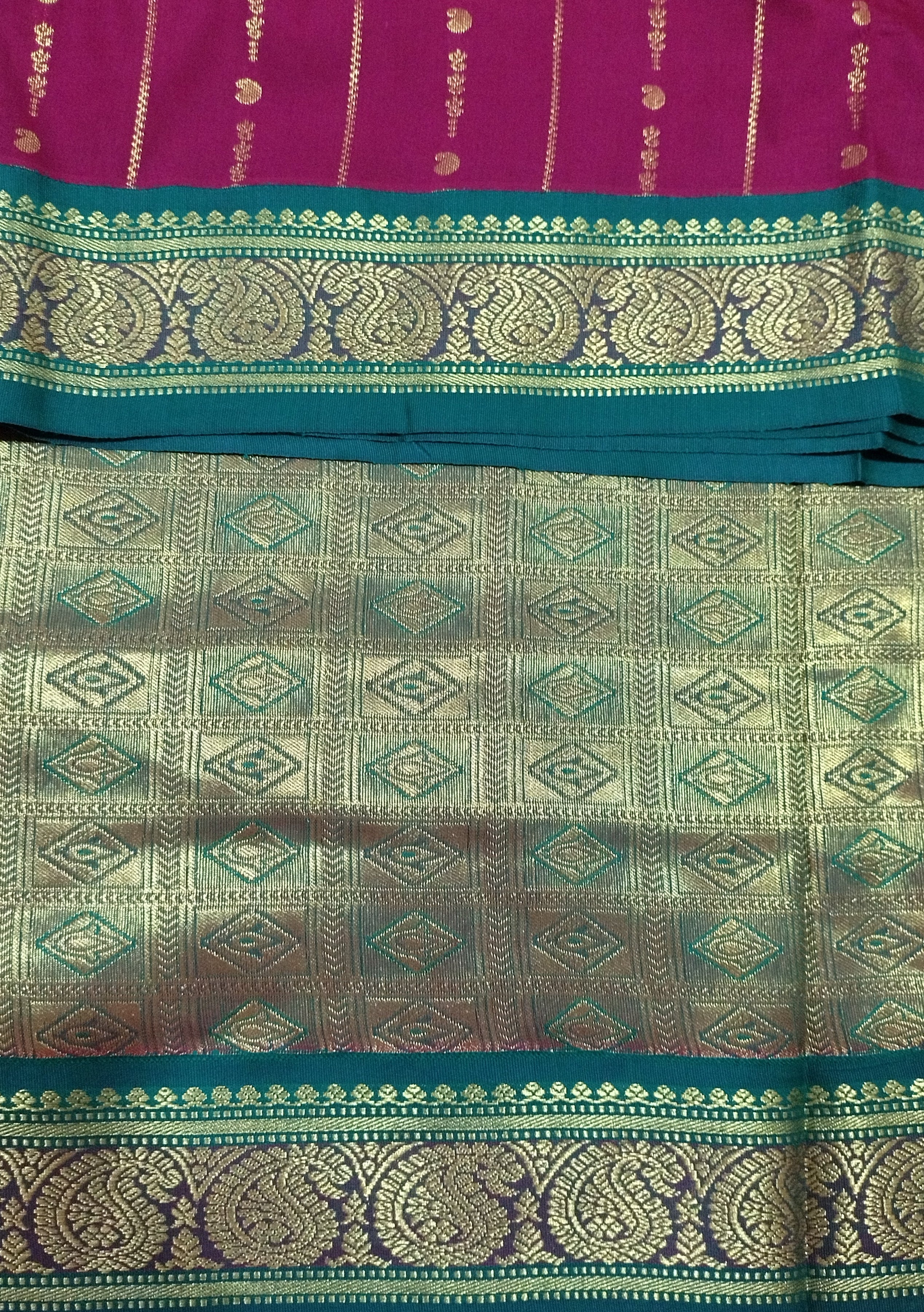 Akshaya cotton 10.25 yards madisar