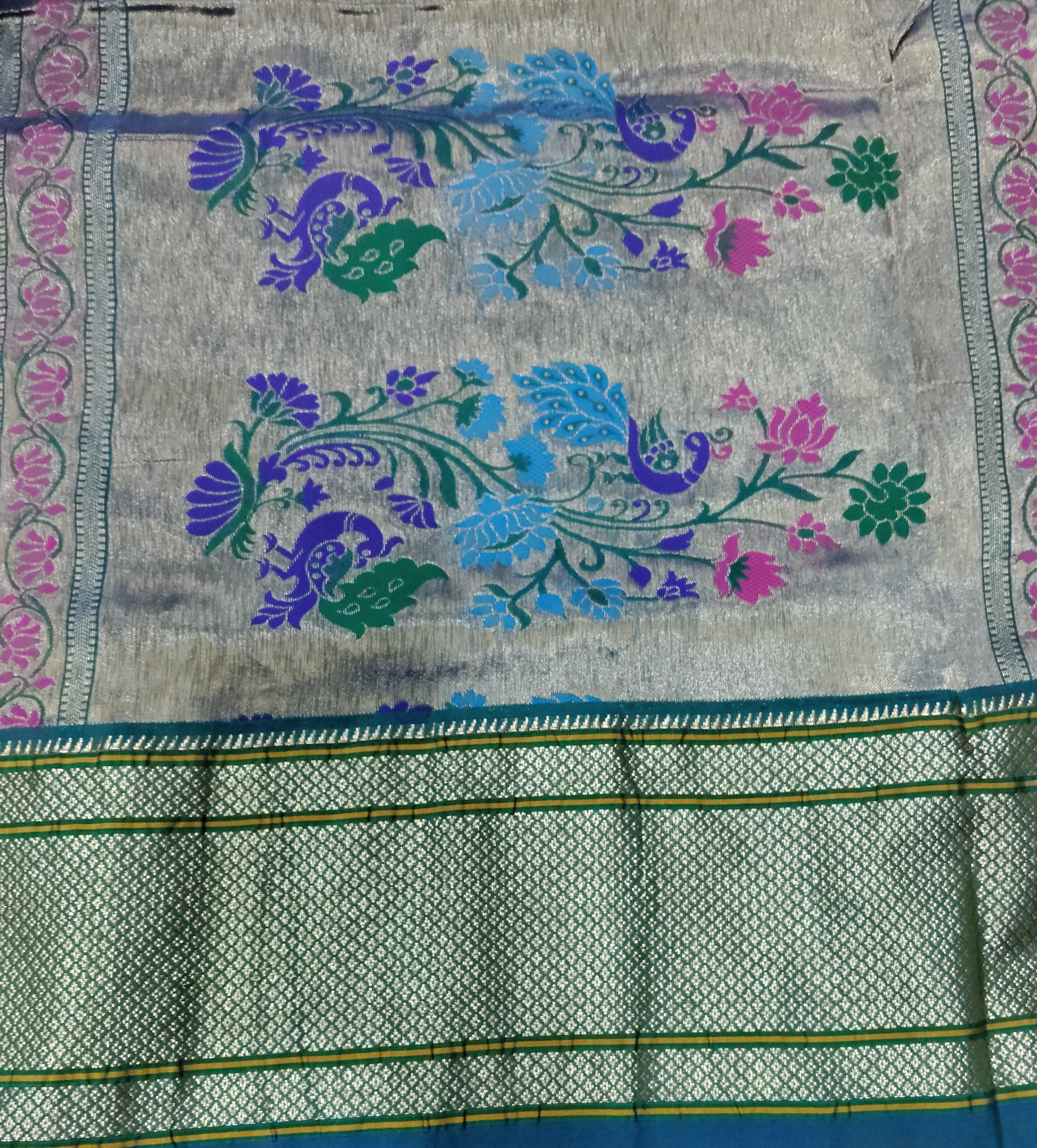 Paithani Art Silk Madisar