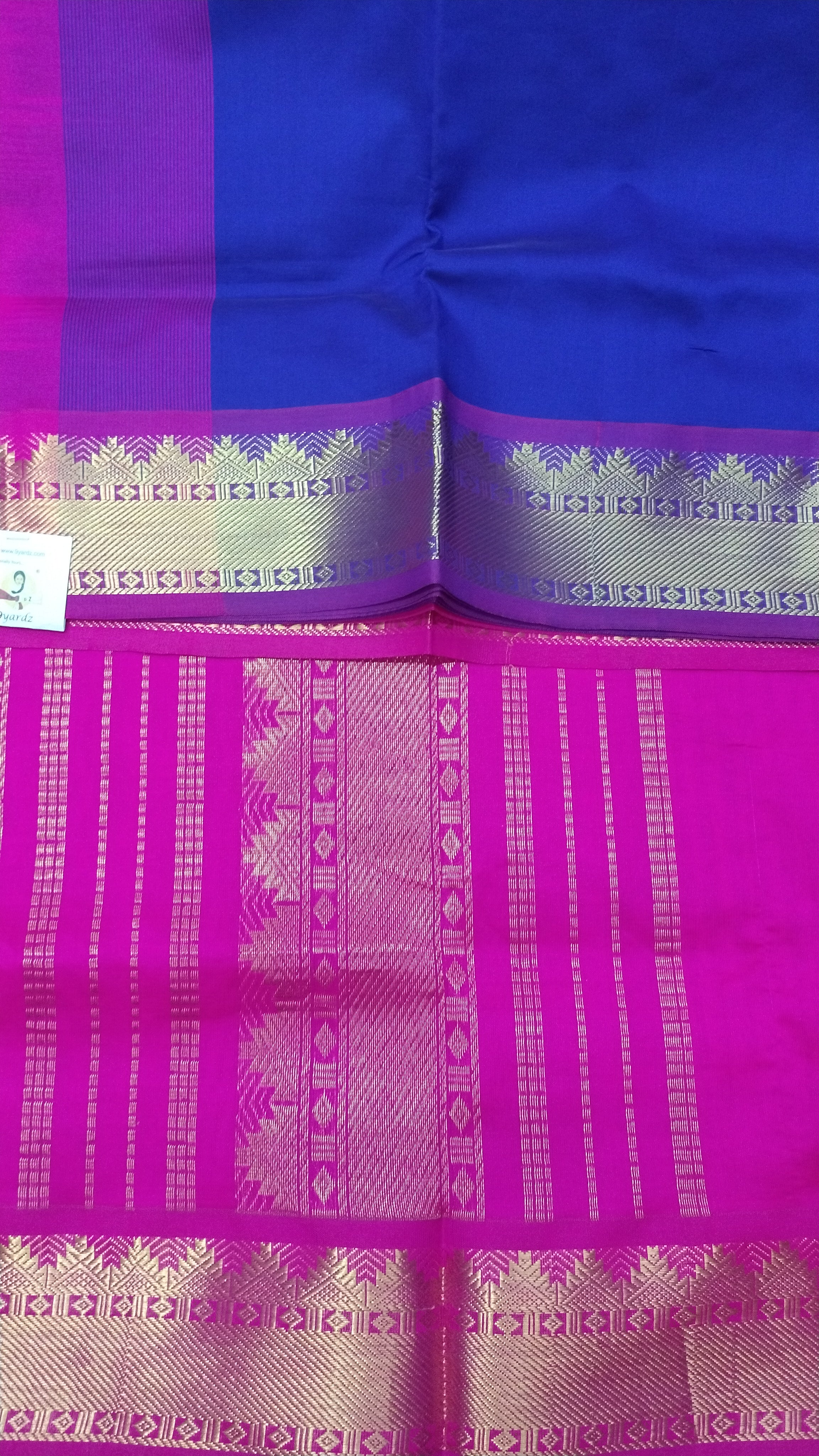 Semi silk Embossed 6Yards