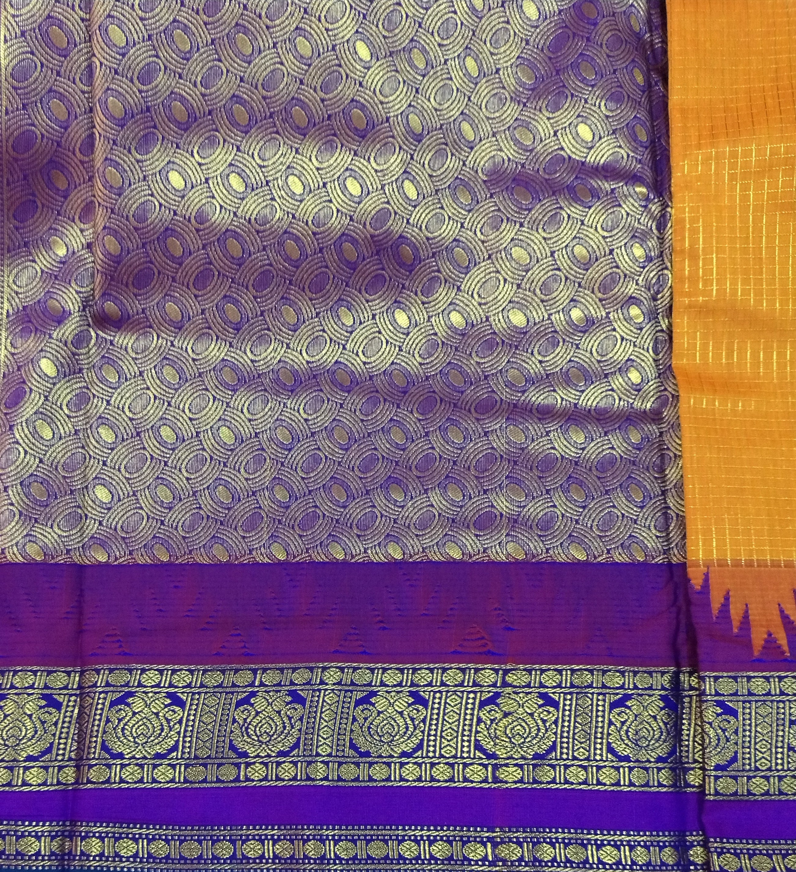 Akshaya cotton 10.25 yards madisar
