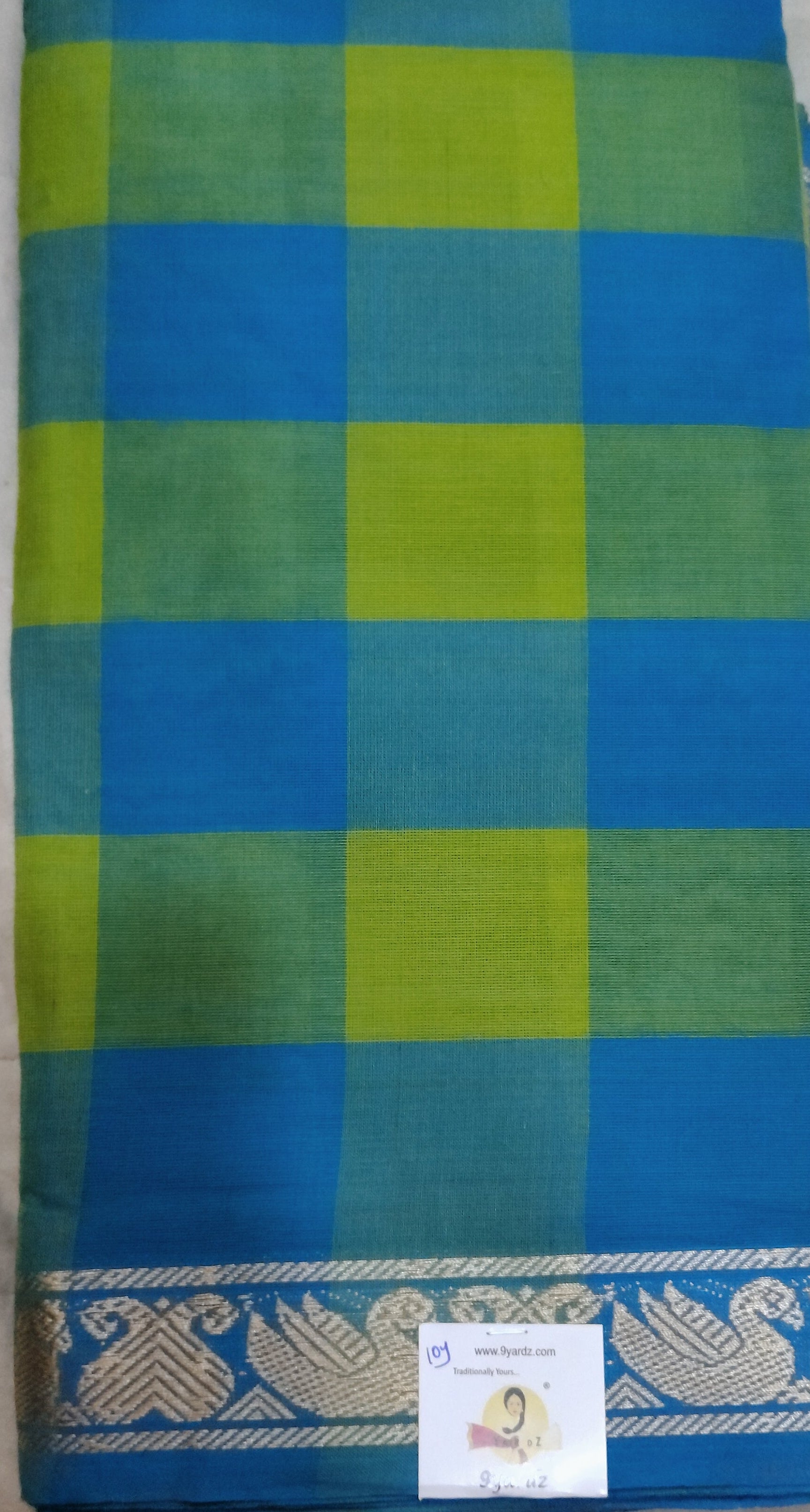 Chettinadu / Karaikudi cotton 10. yards madisar