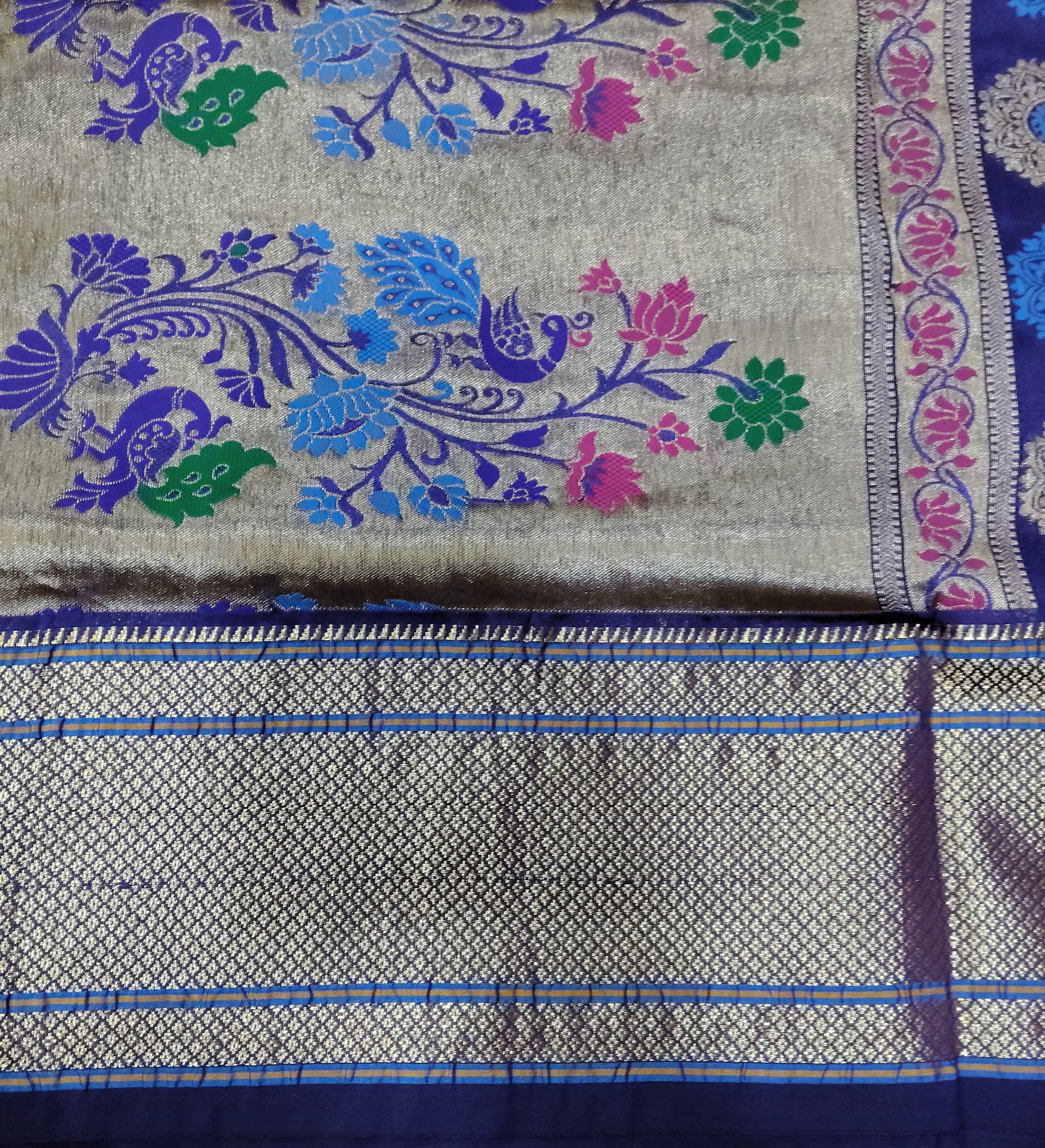 Paithani Art Silk Madisar