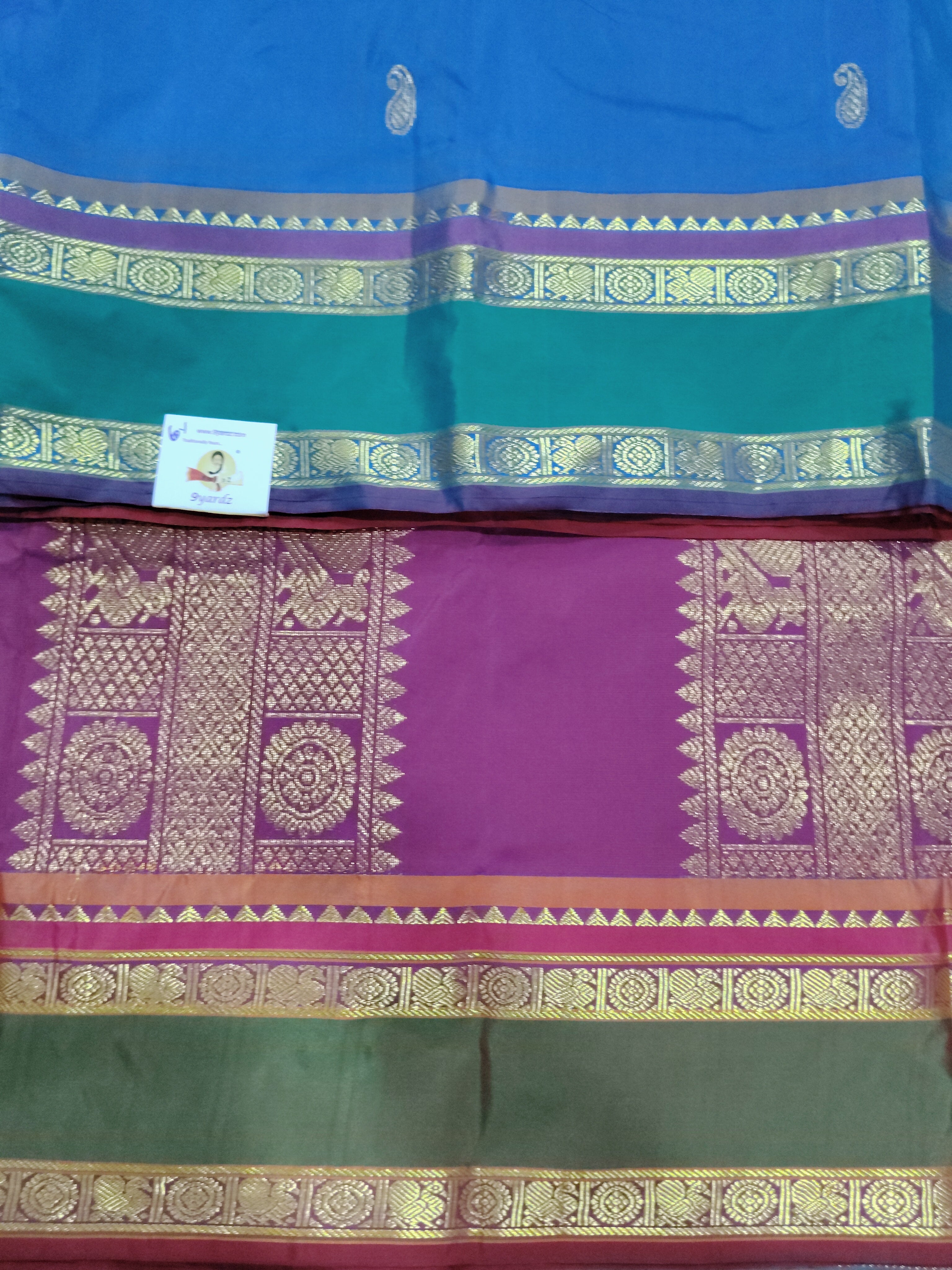 Art silk 6yardz sarees