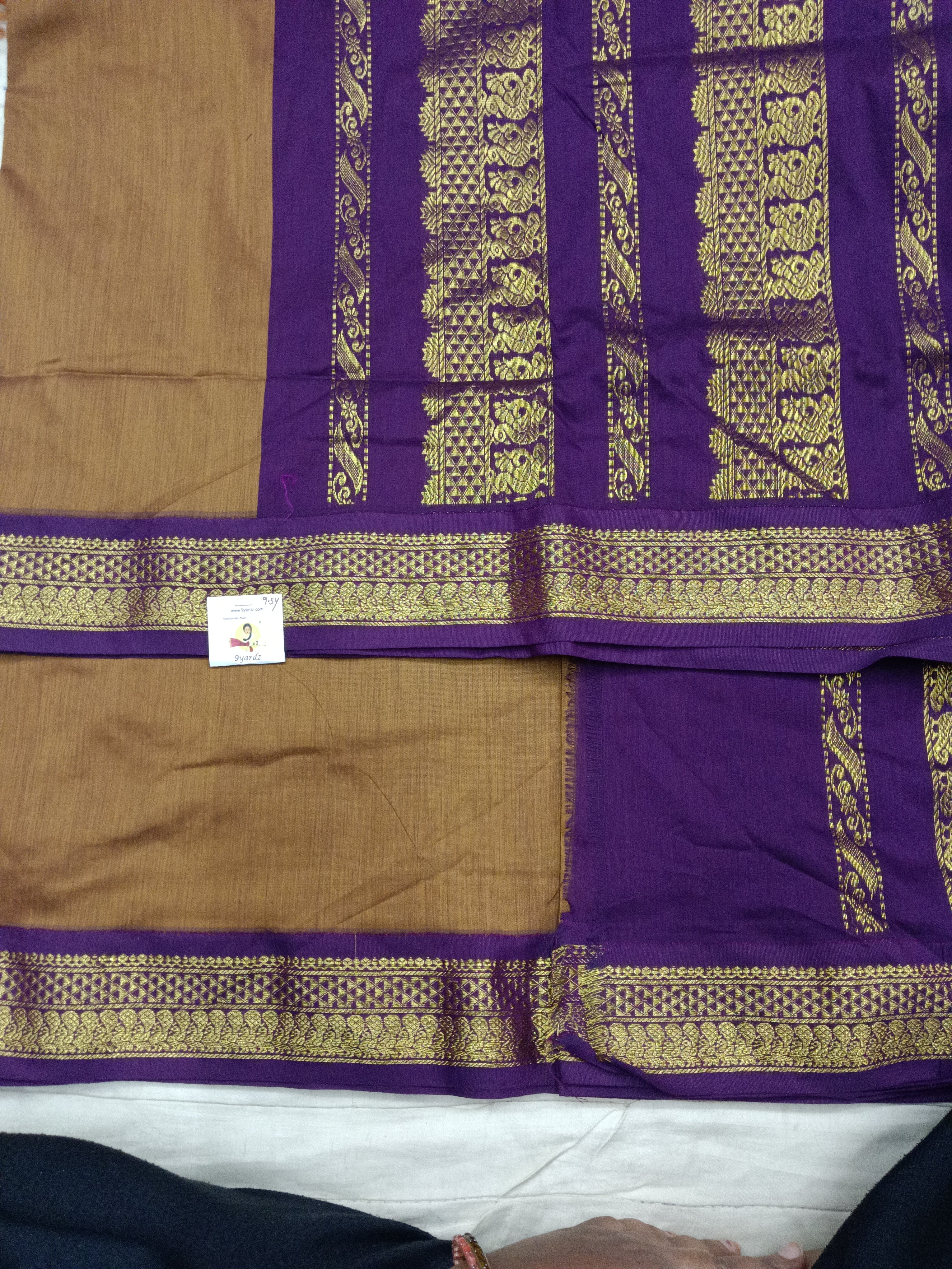 Kalyani Cotton Plain 9.5yardz