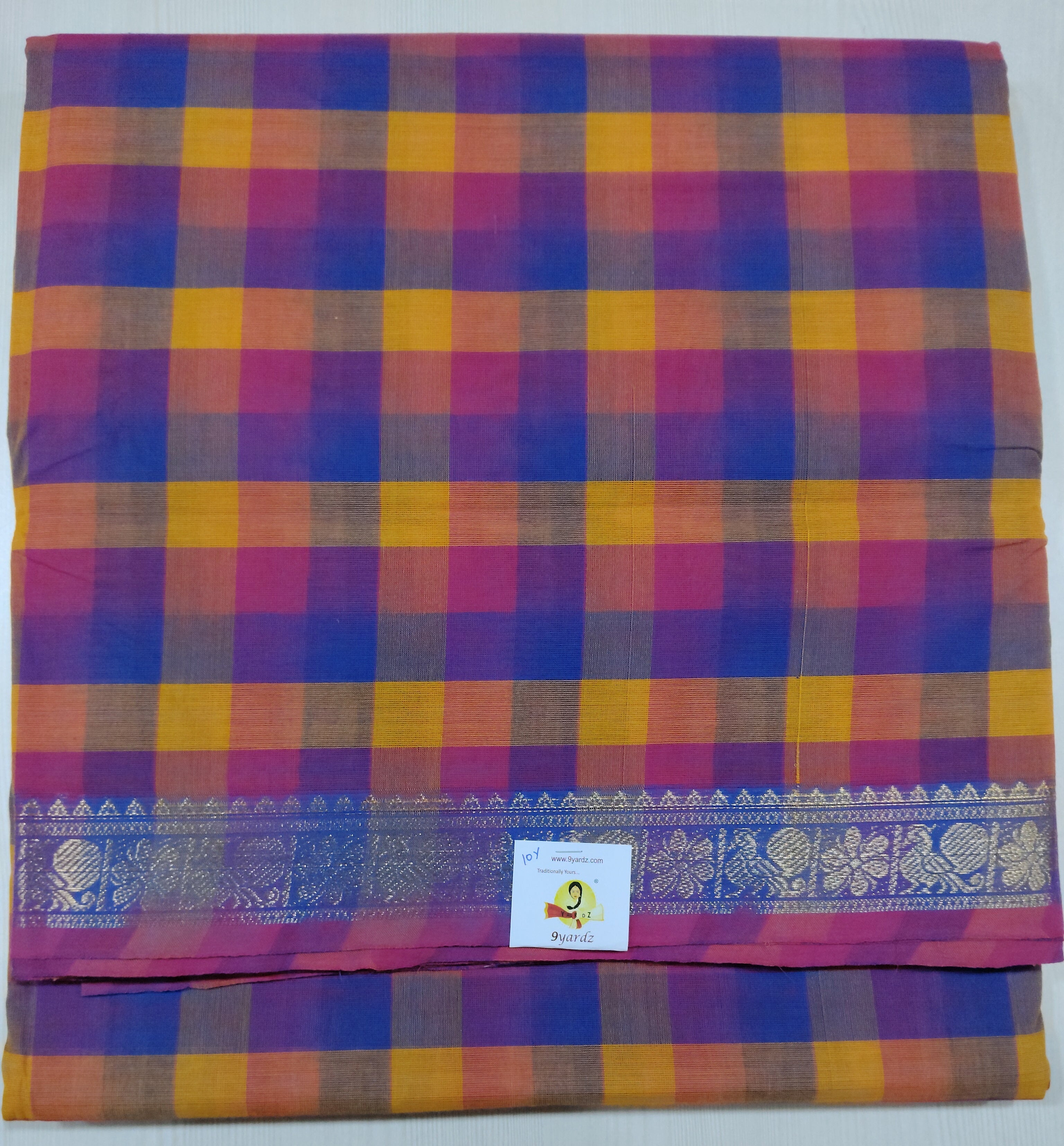 Chettinadu / Karaikudi cotton 10yards madisar
