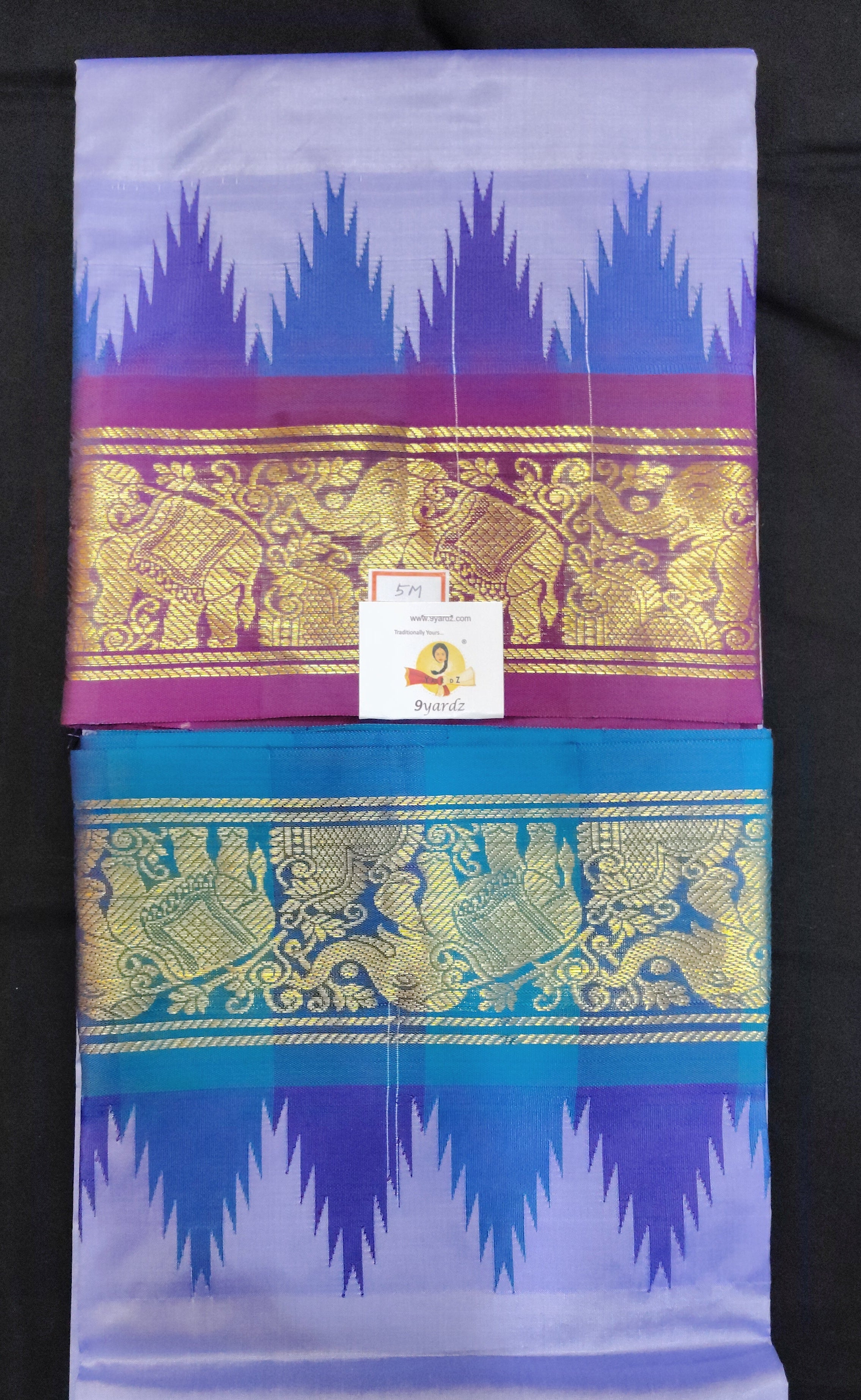 Pure silk Dhoti 5muzham Thalambhu