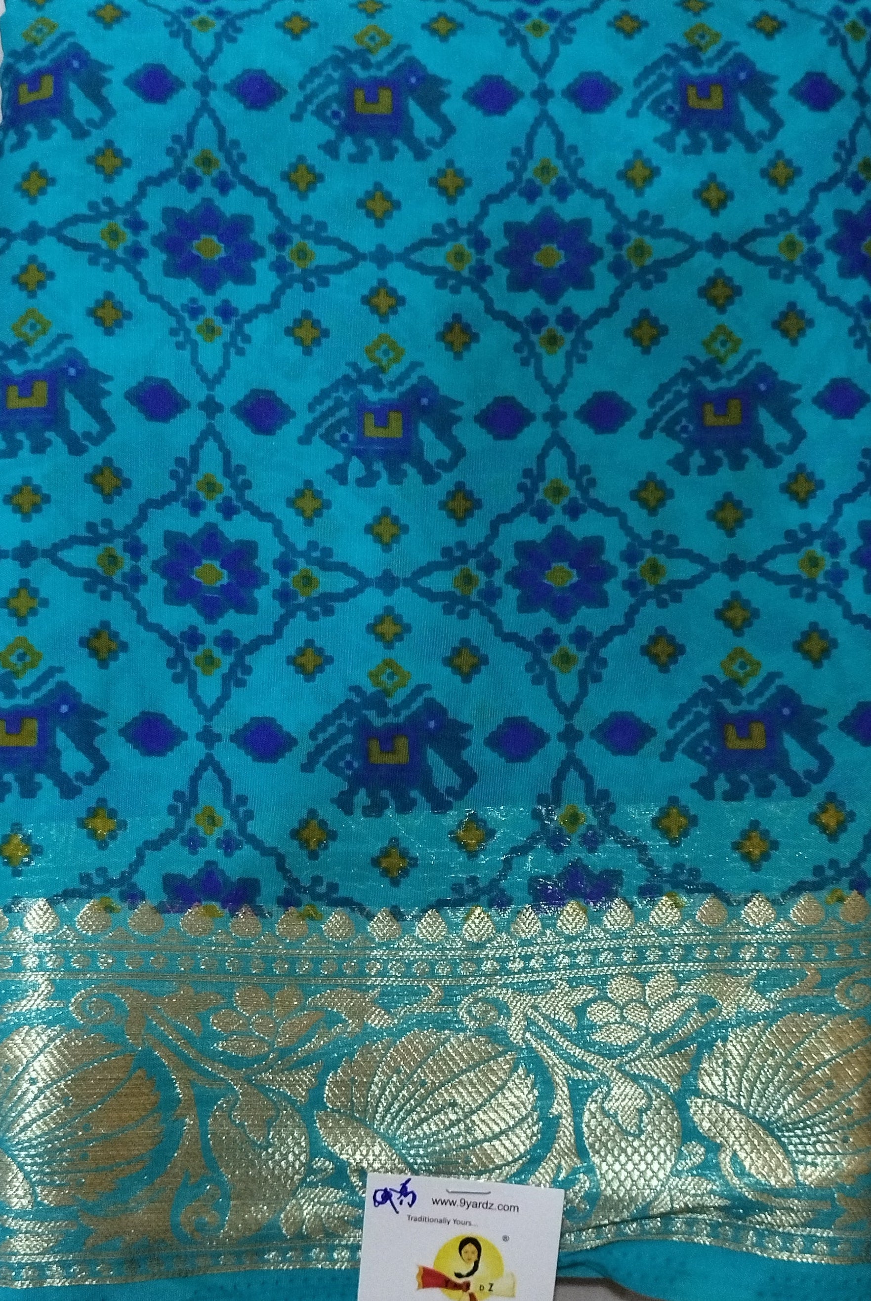 Printed Silk 9.5yards