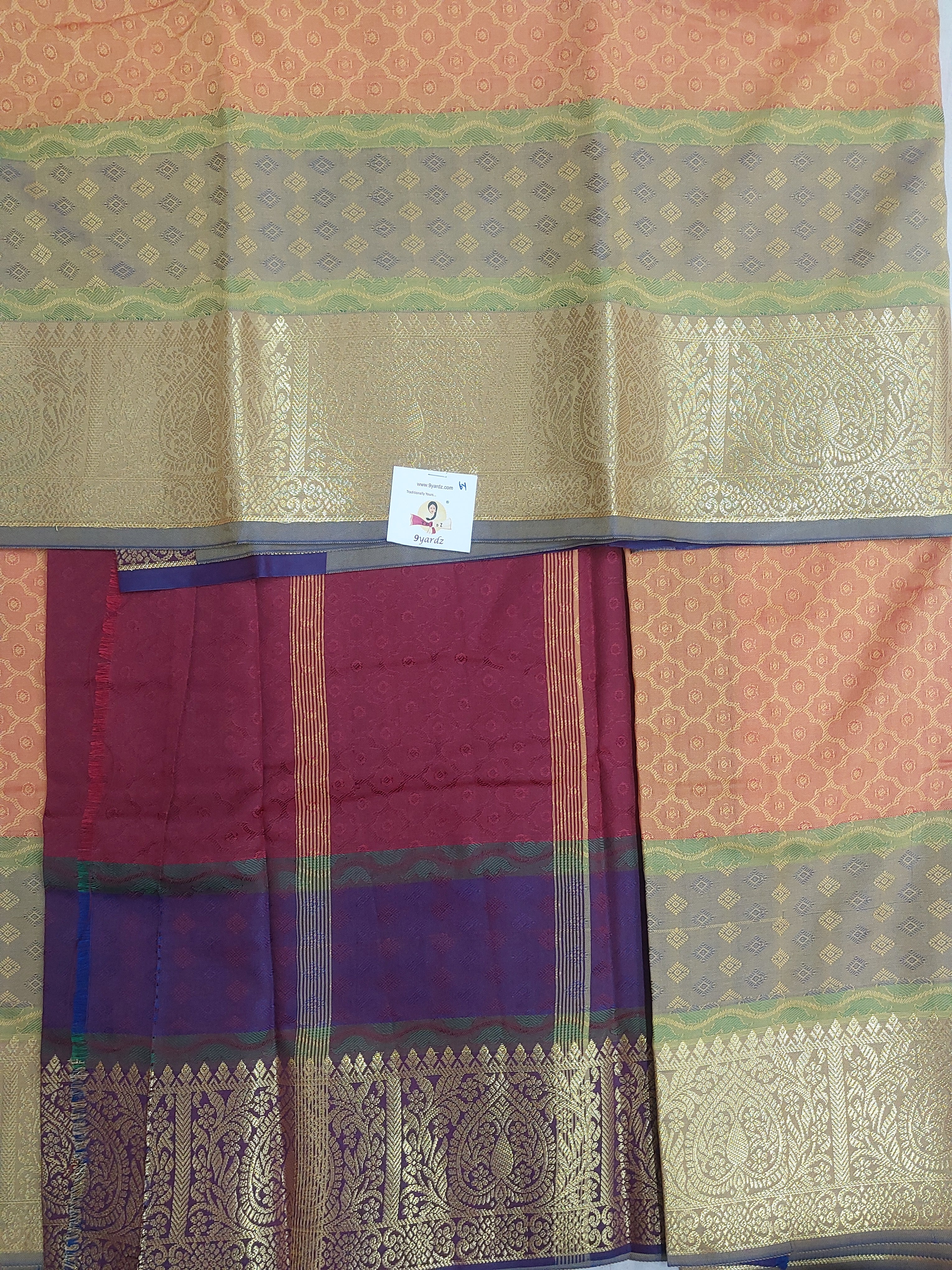 Rich poly Silk 6yardz