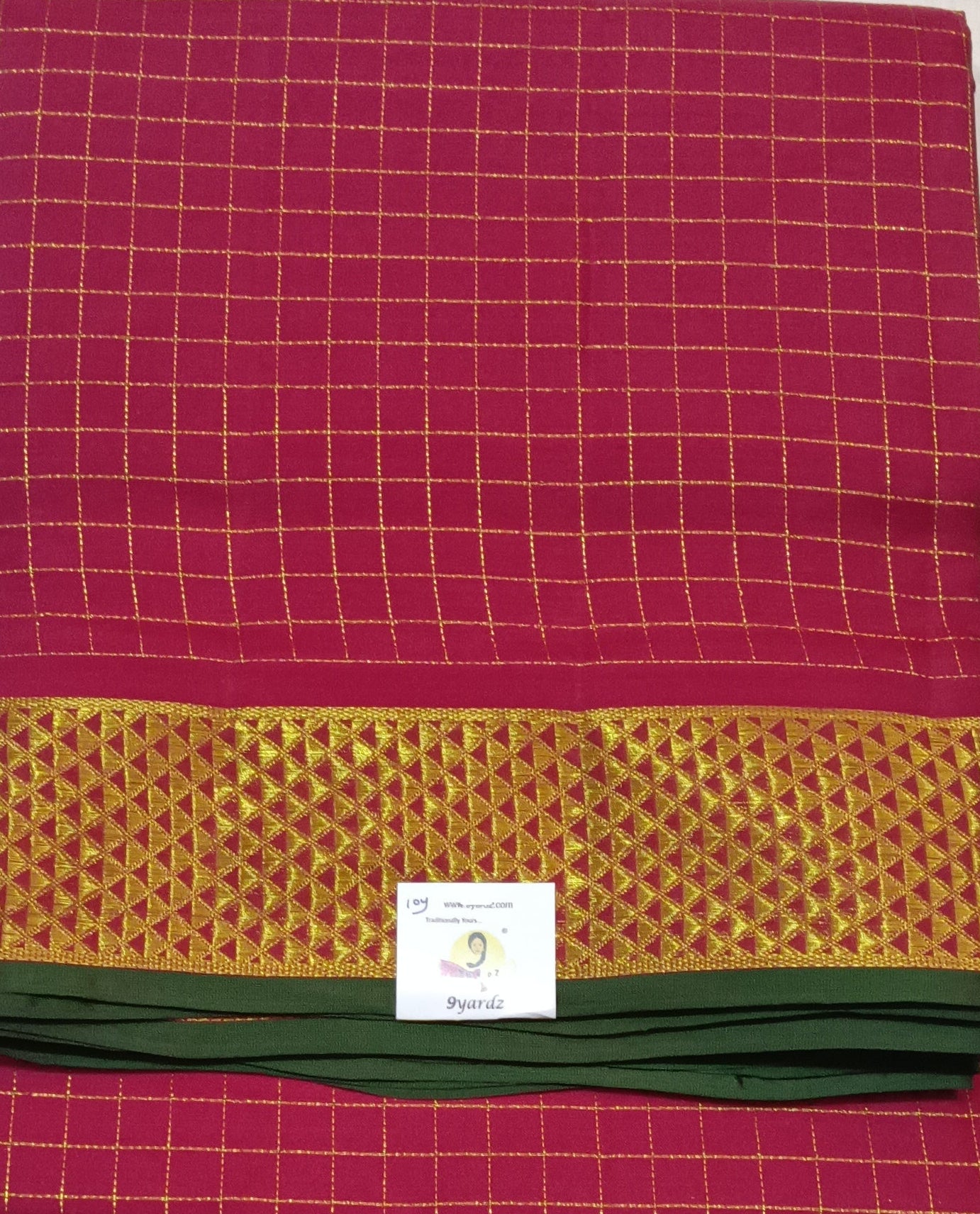 Pure silk madisar 10yardz