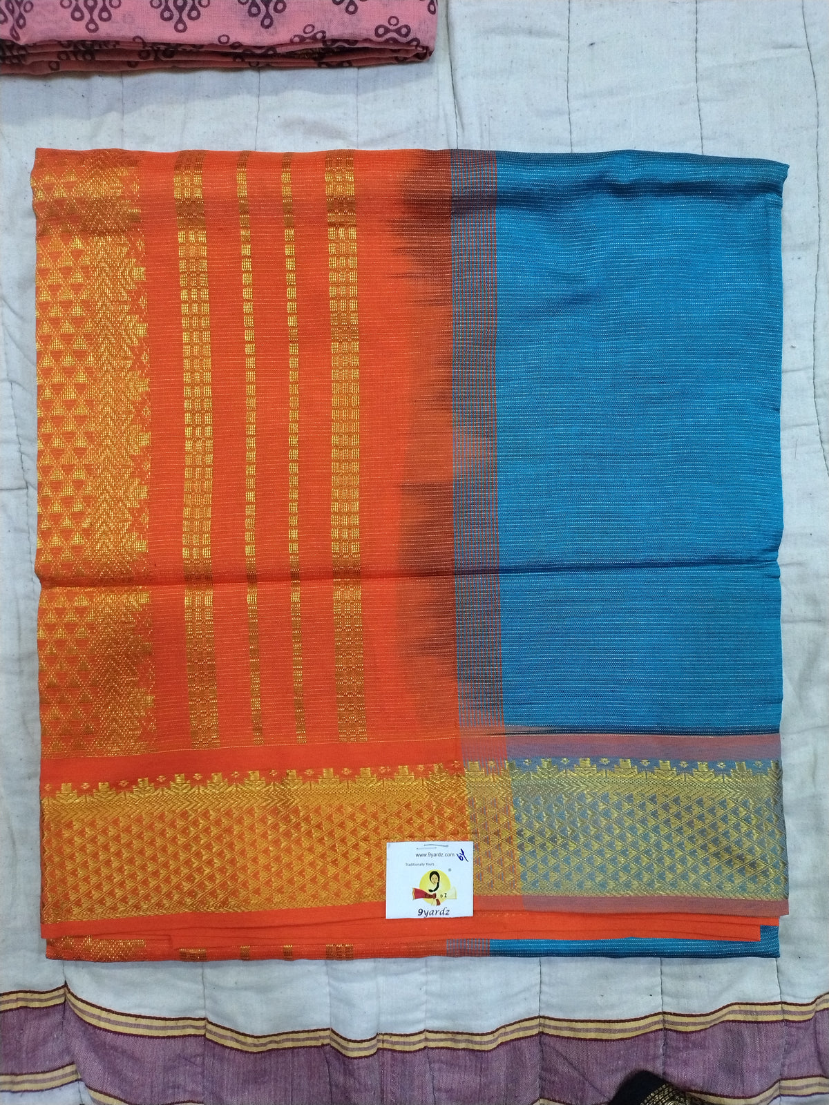 Semi silk Cotton 6yardz