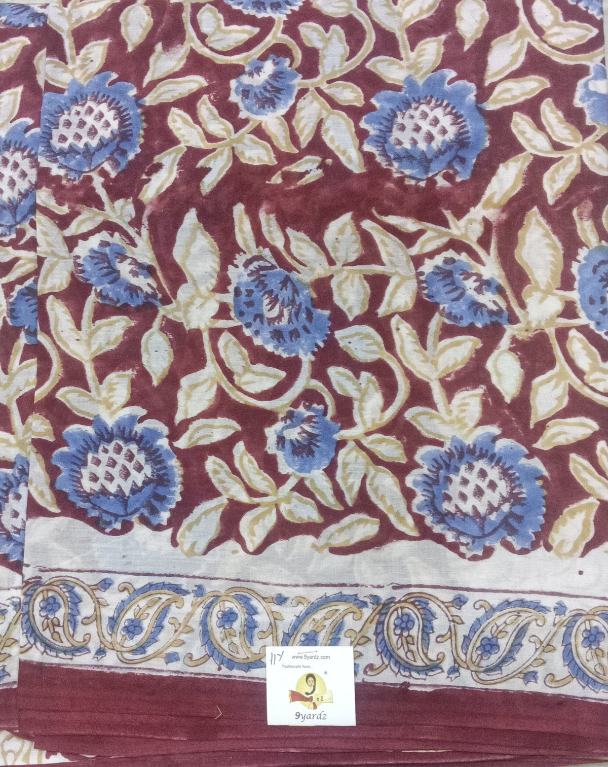 Baag/soft cotton Madisar 11 yards