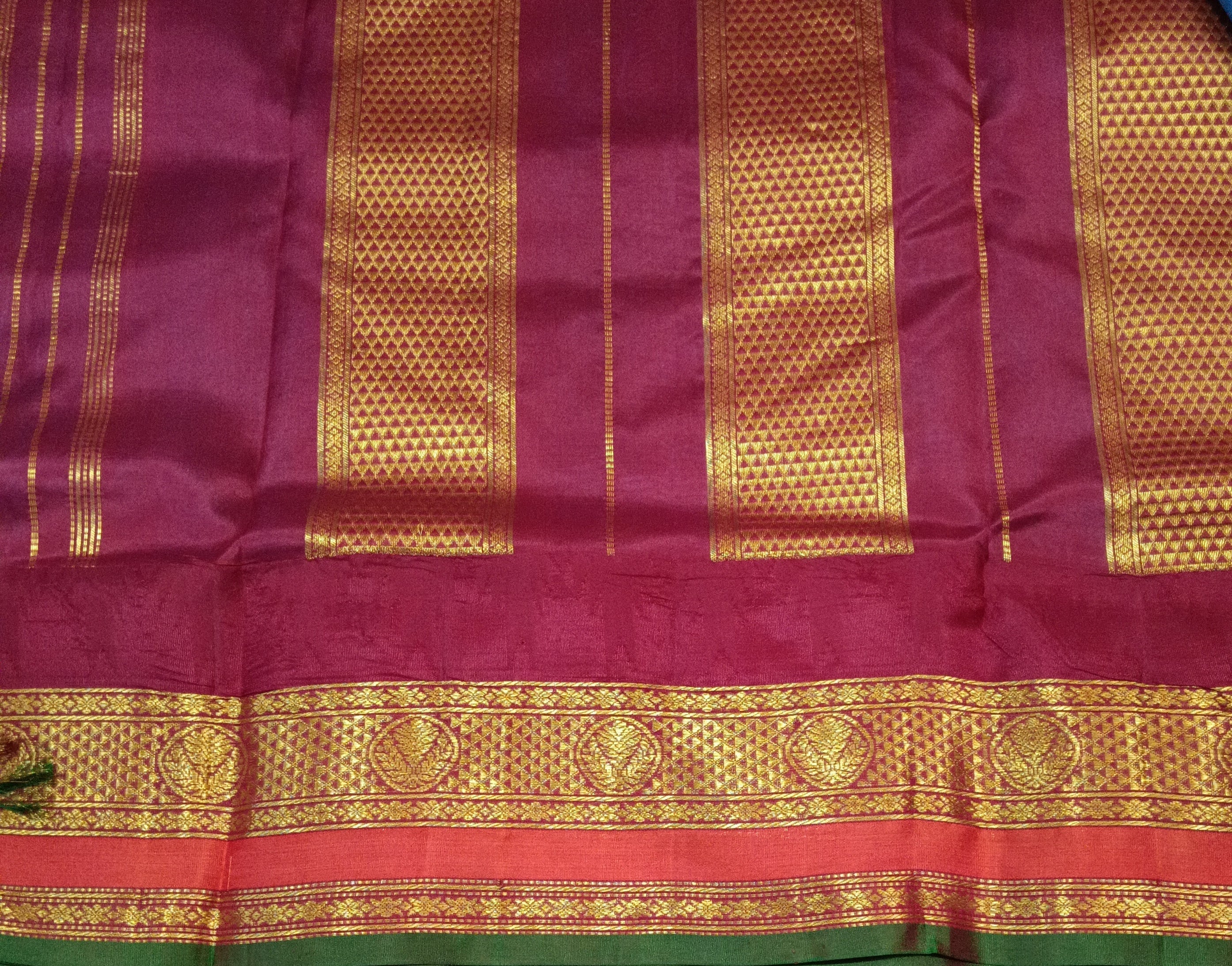 Pure silk 10.25yardz