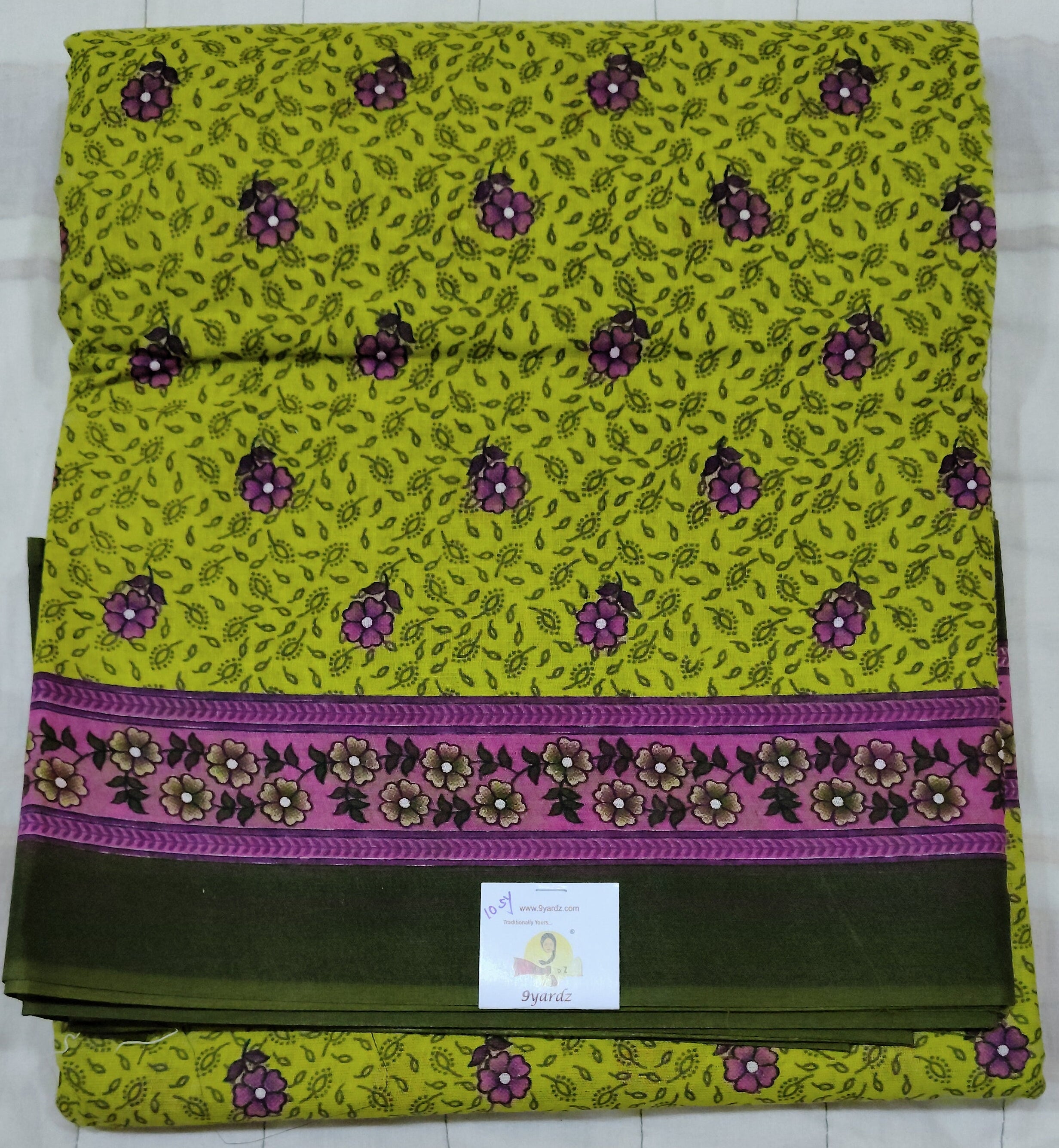 Erode cotton 10.5 yards Madisar