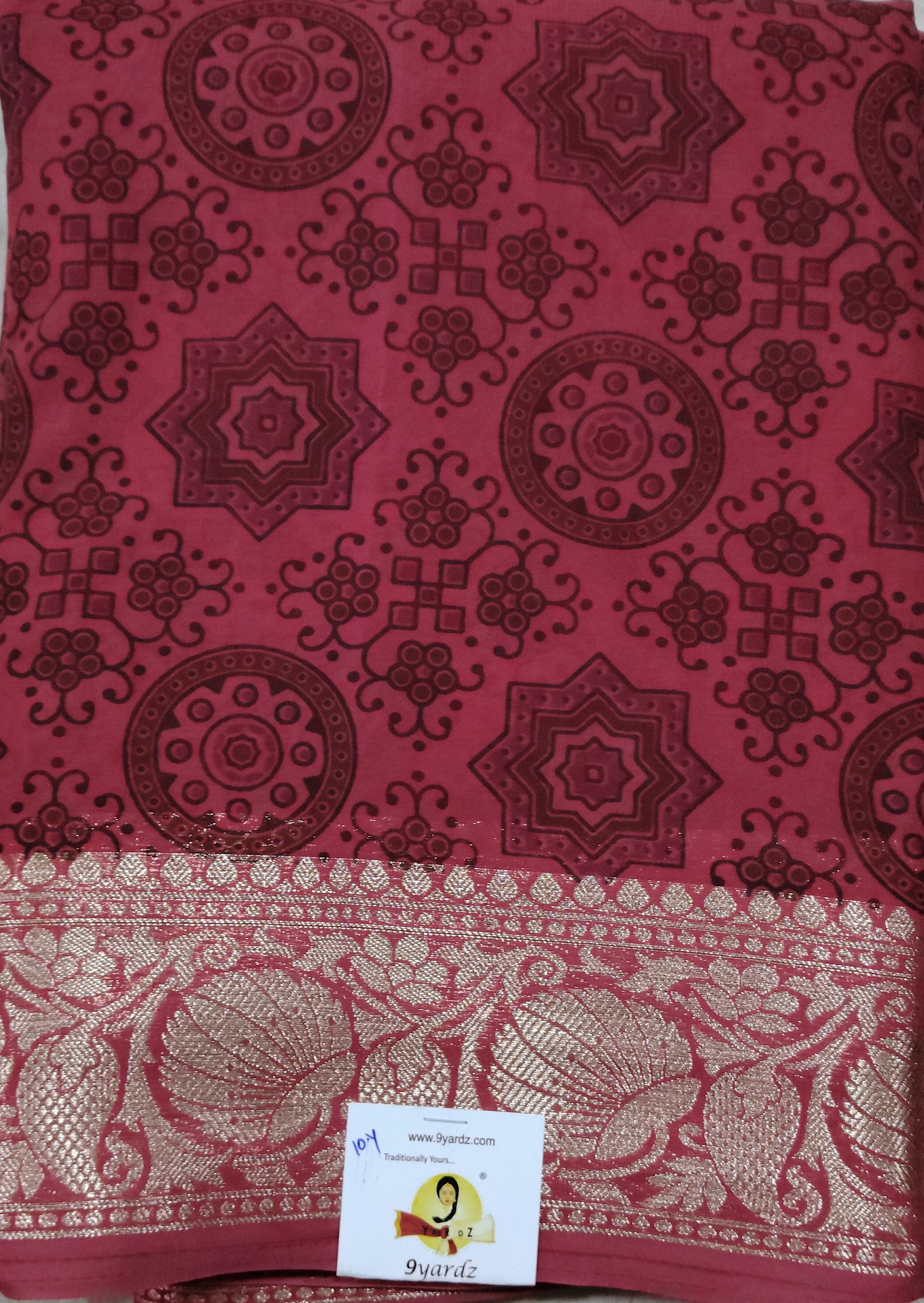 Printed Silk 9.5yards