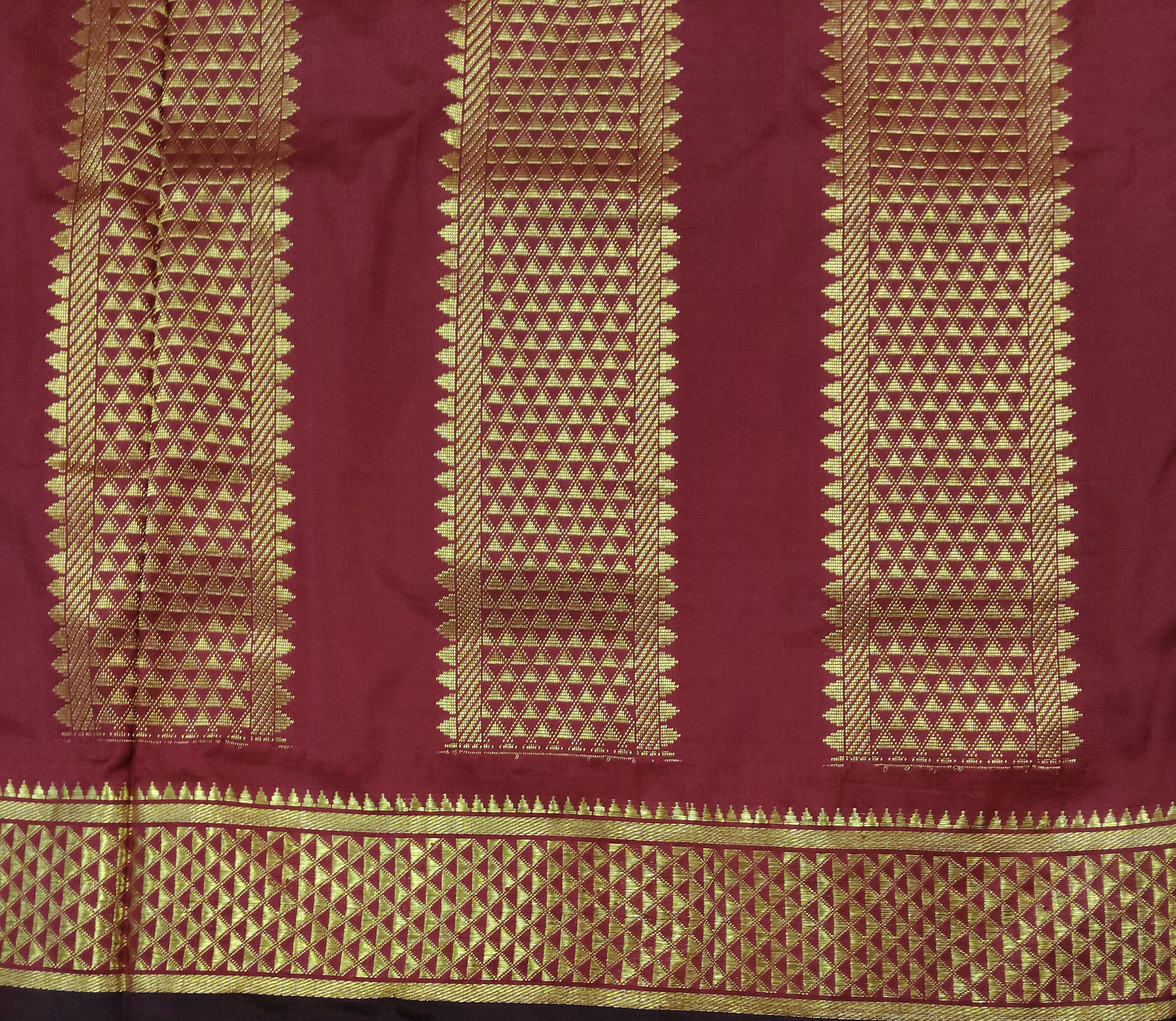 Pure silk madisar 11.3yards