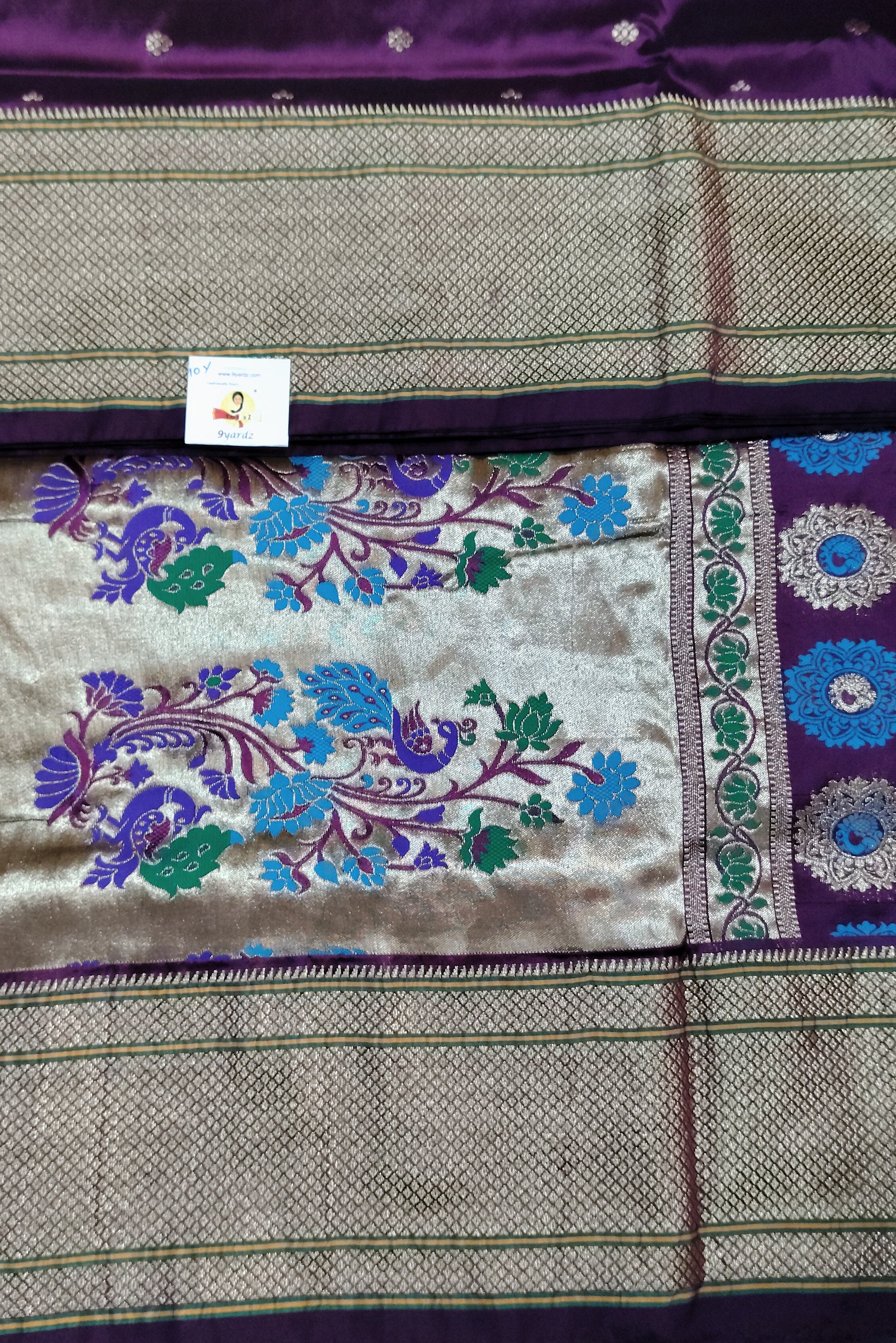 Paithani Art Silk Madisar