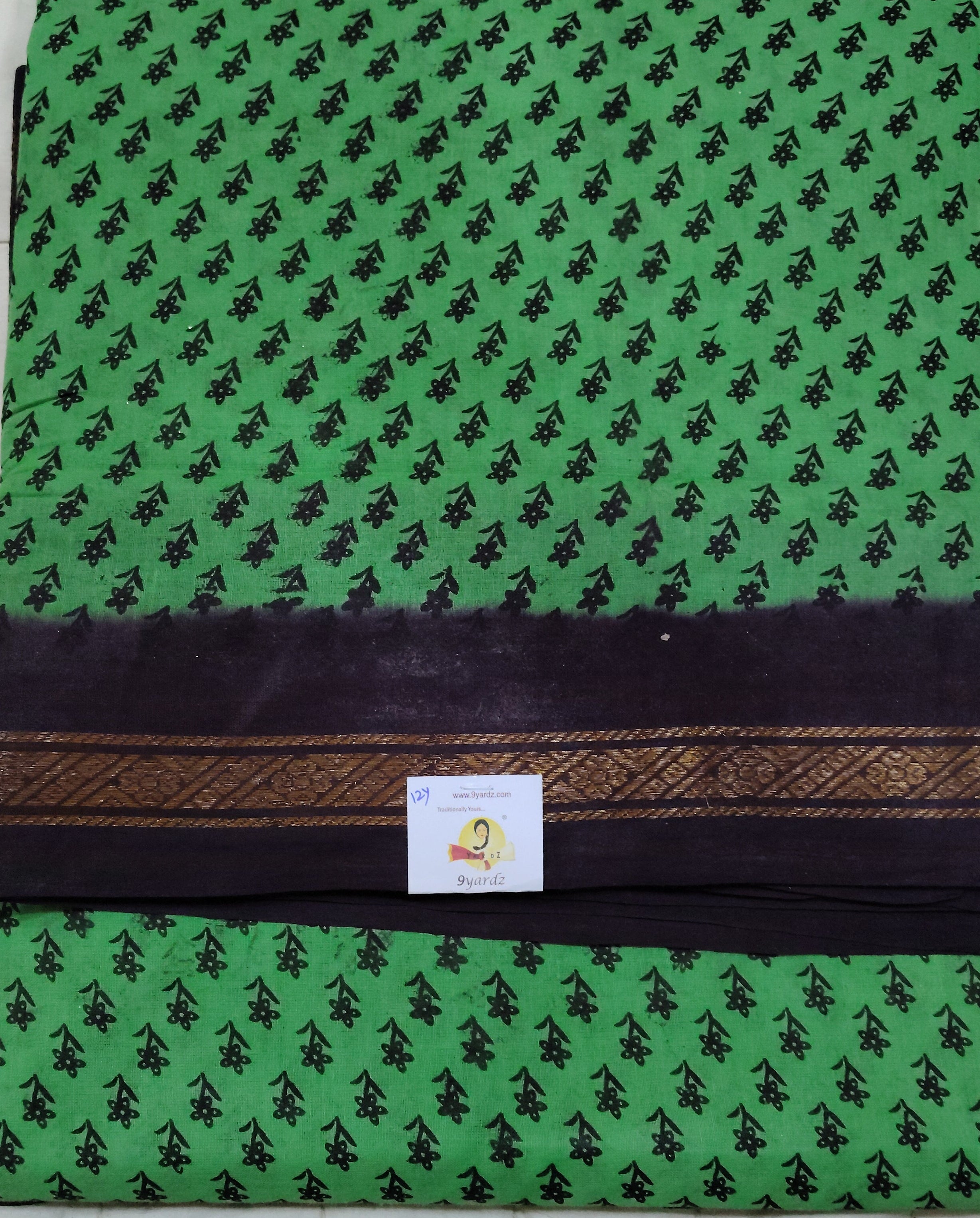 Sungudi cotton 12 yardz