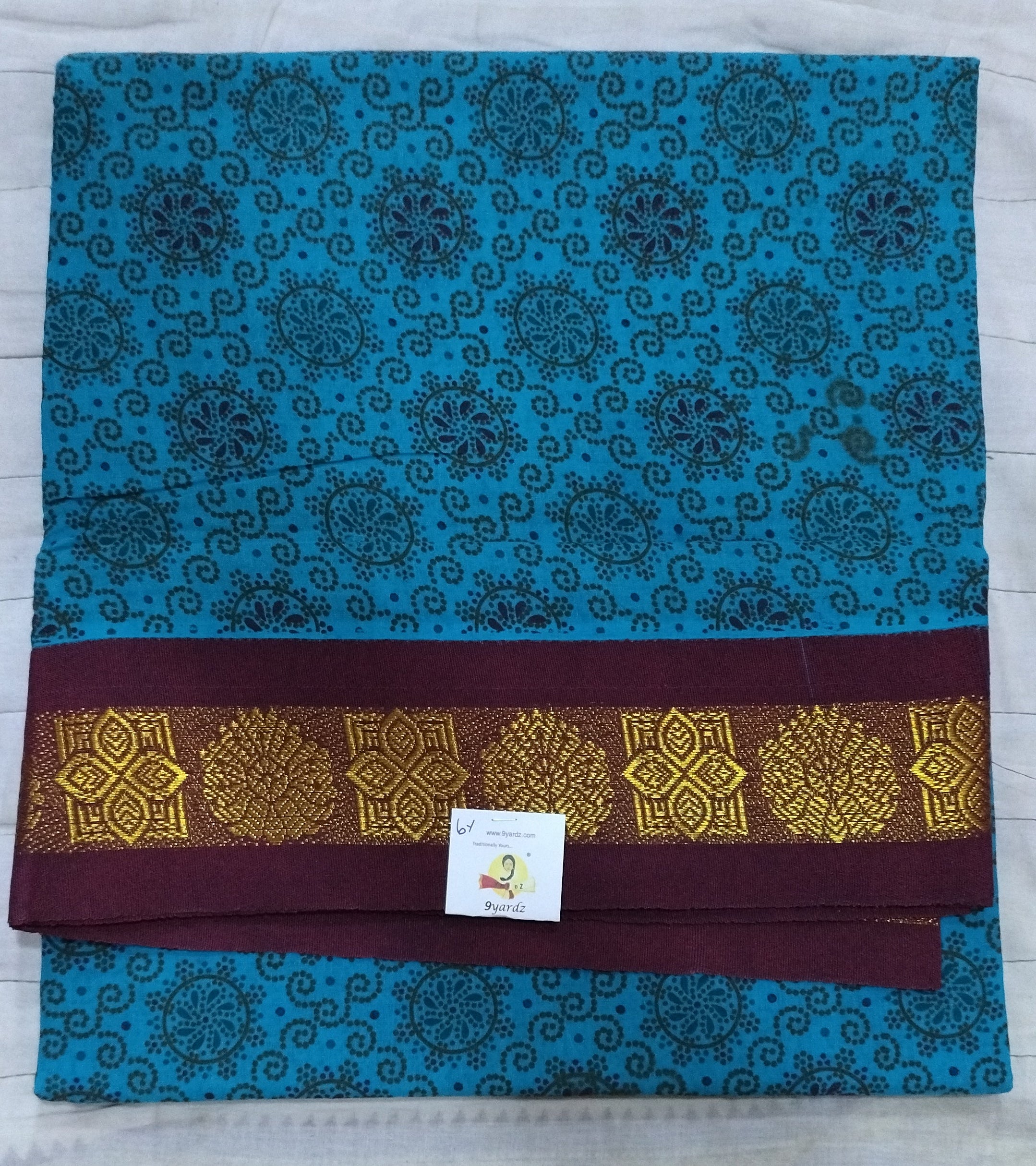Sungudi cotton 6 yards