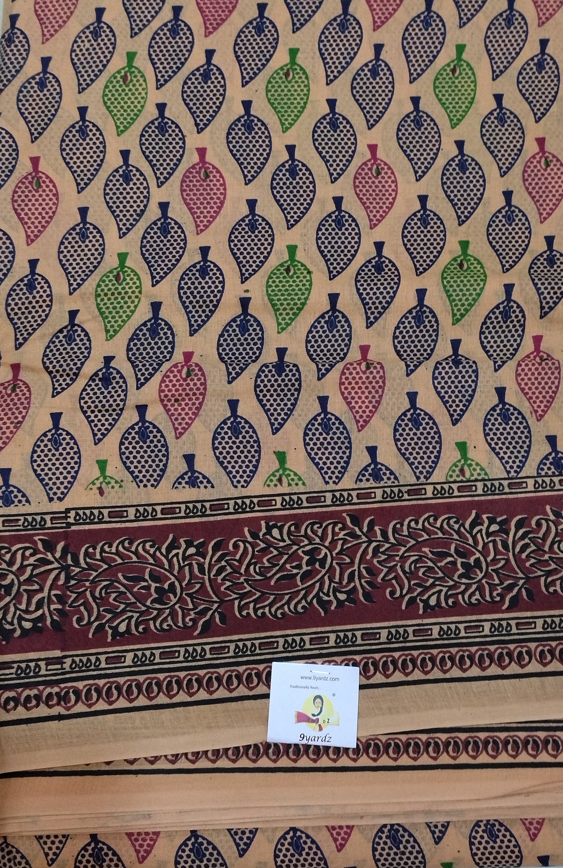 Erode cotton 10.5 yards Madisar