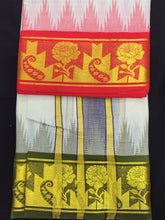 Load image into Gallery viewer, Pure cotton Muhurtham dhoti 9*5