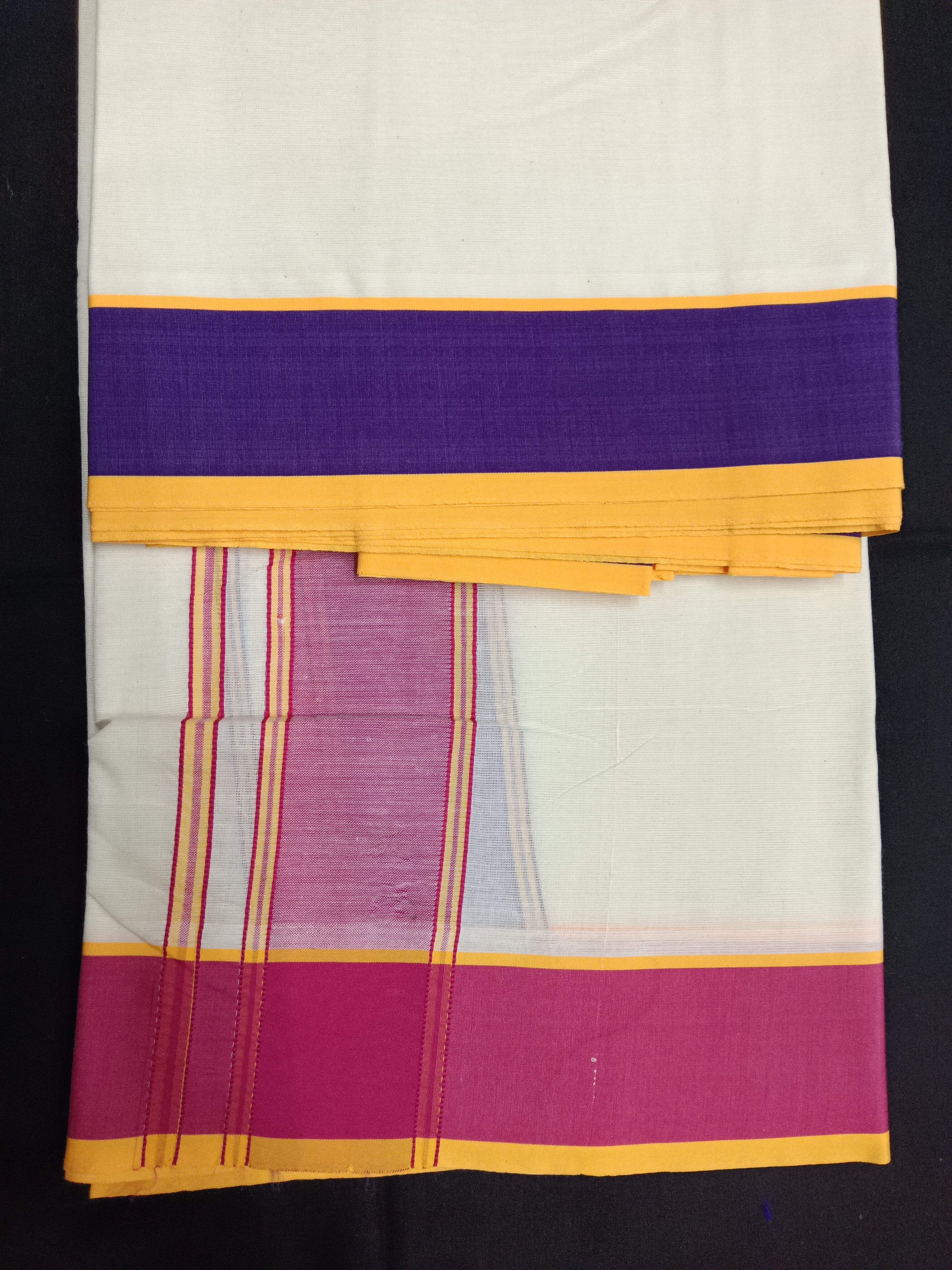 Cotton Dhothi Grey 9*5