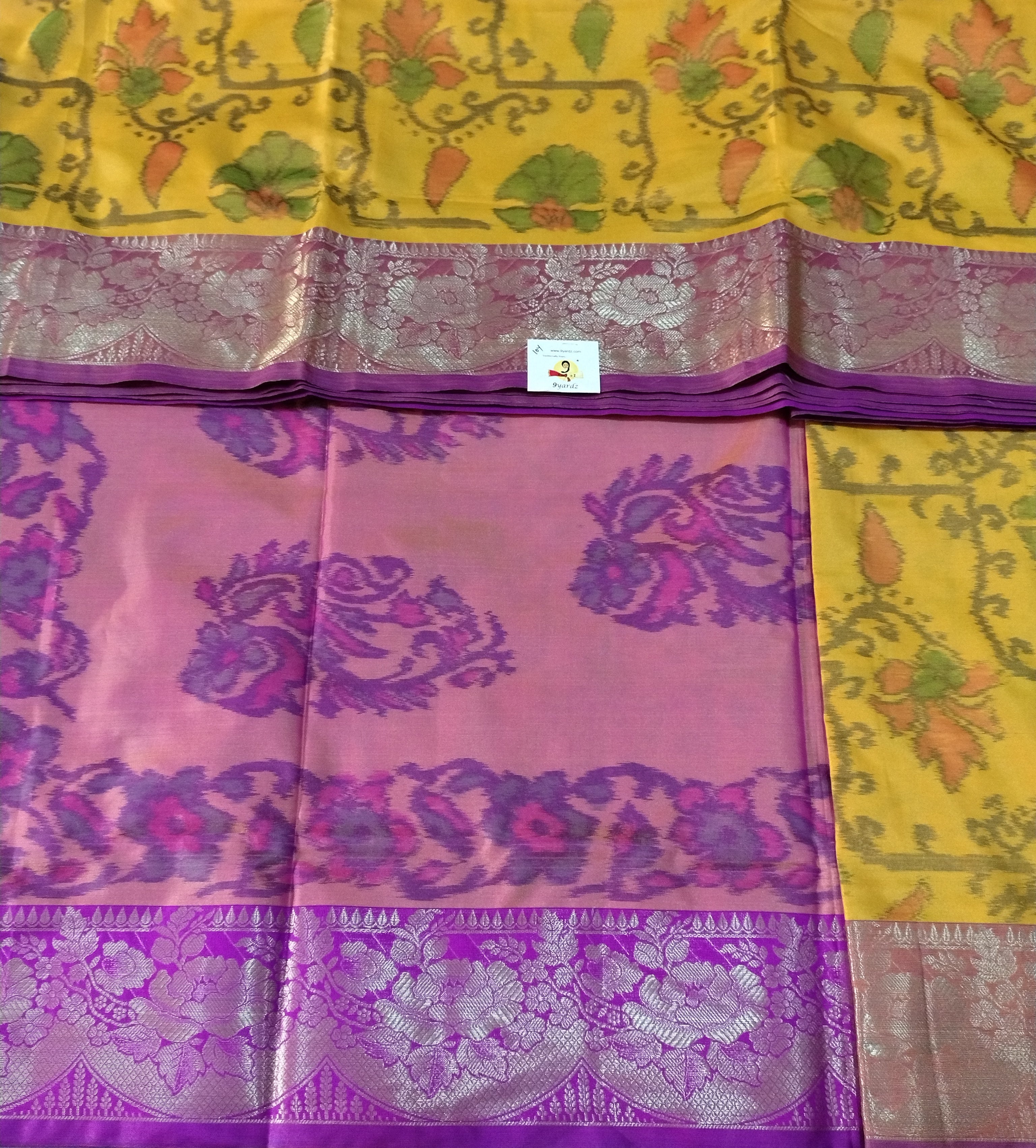 Ikkat semi silk madisar