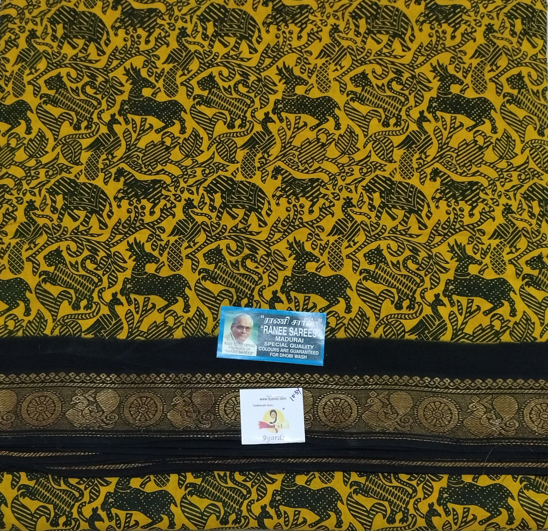 Ranee voyal saree 10.5yardz(9.5mtrs)