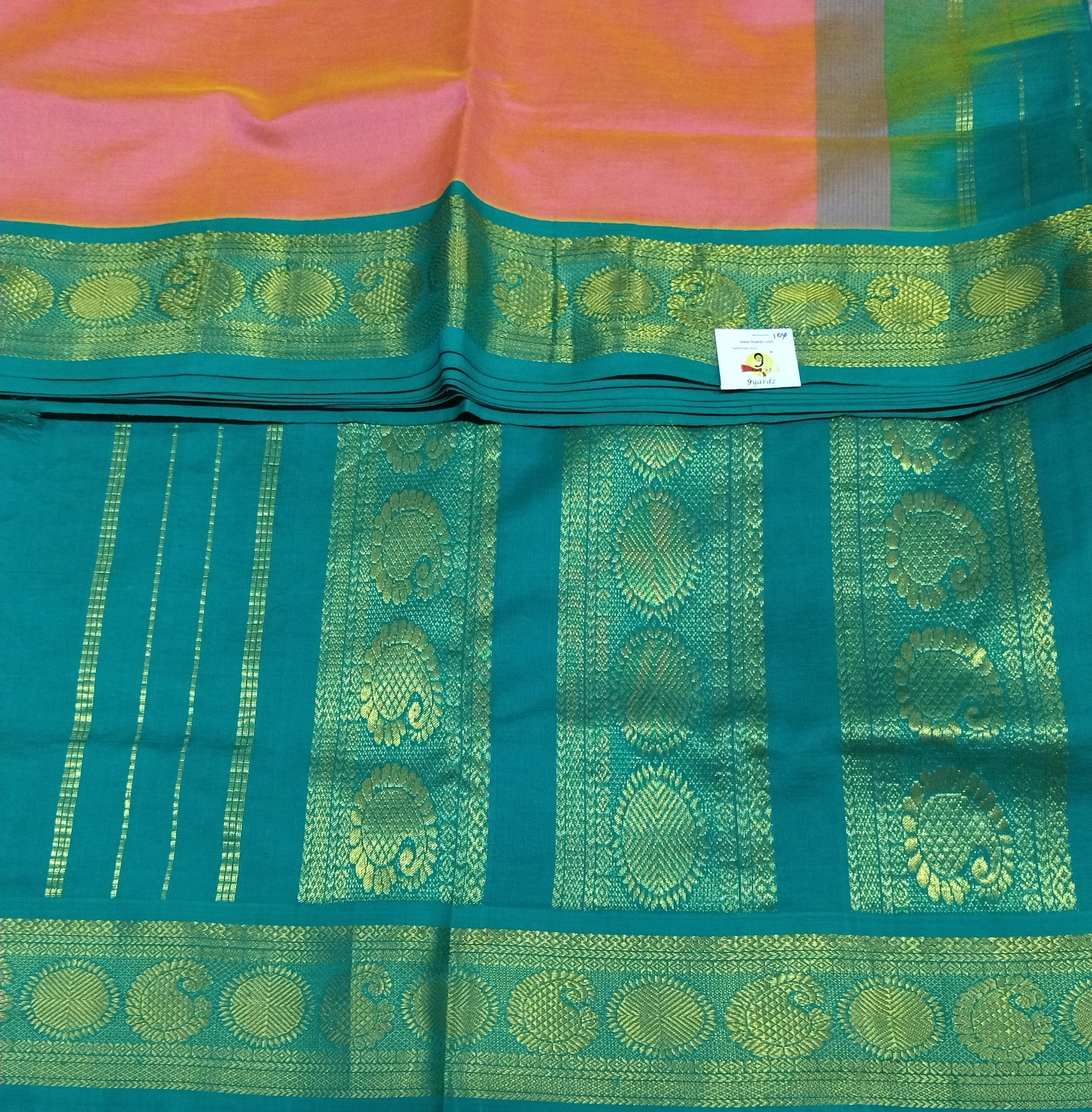 Semi Silk cotton Korvai Madisar